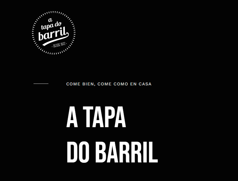 El logotipo de A Tapa do Barril