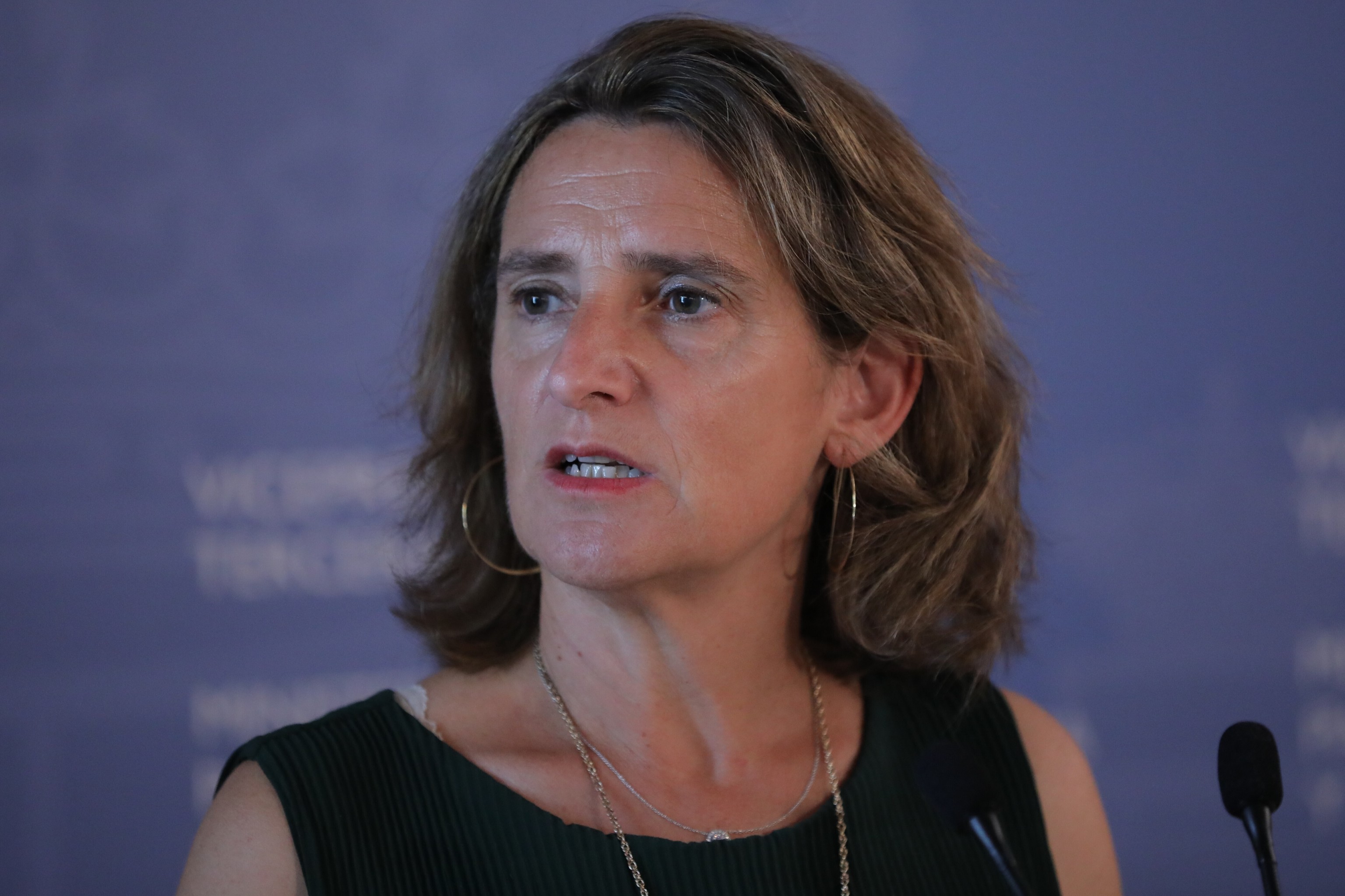 Teresa Ribera, ministra de Transicin Ecolgica y Reto Demogrfico.