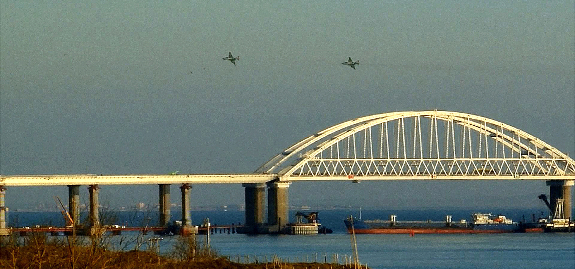 El puente de Crimea: la ‘joya’ de Putin que Ucrania quiere destruir