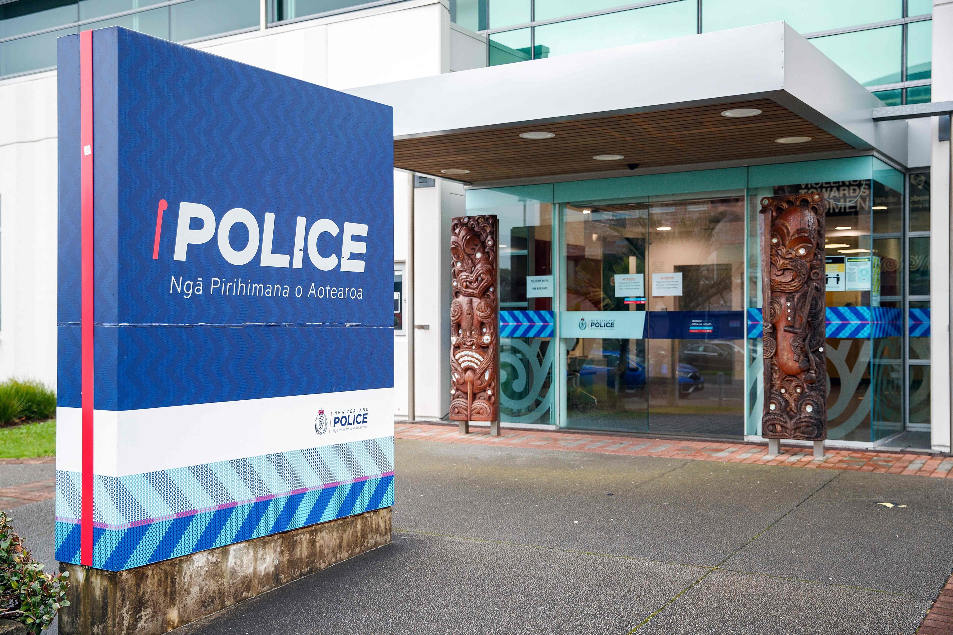 Comisara de polica en Auckland (archivo).