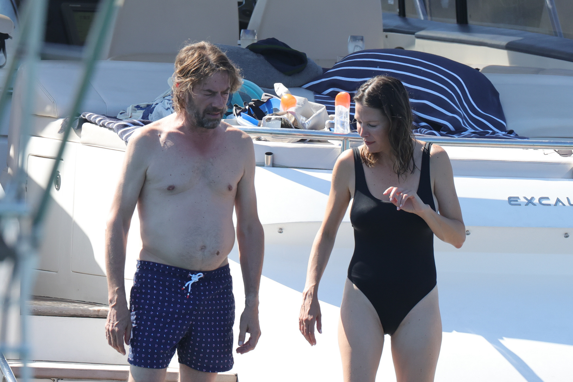 La pareja ha pasado parte de sus vacaciones en Ibiza.