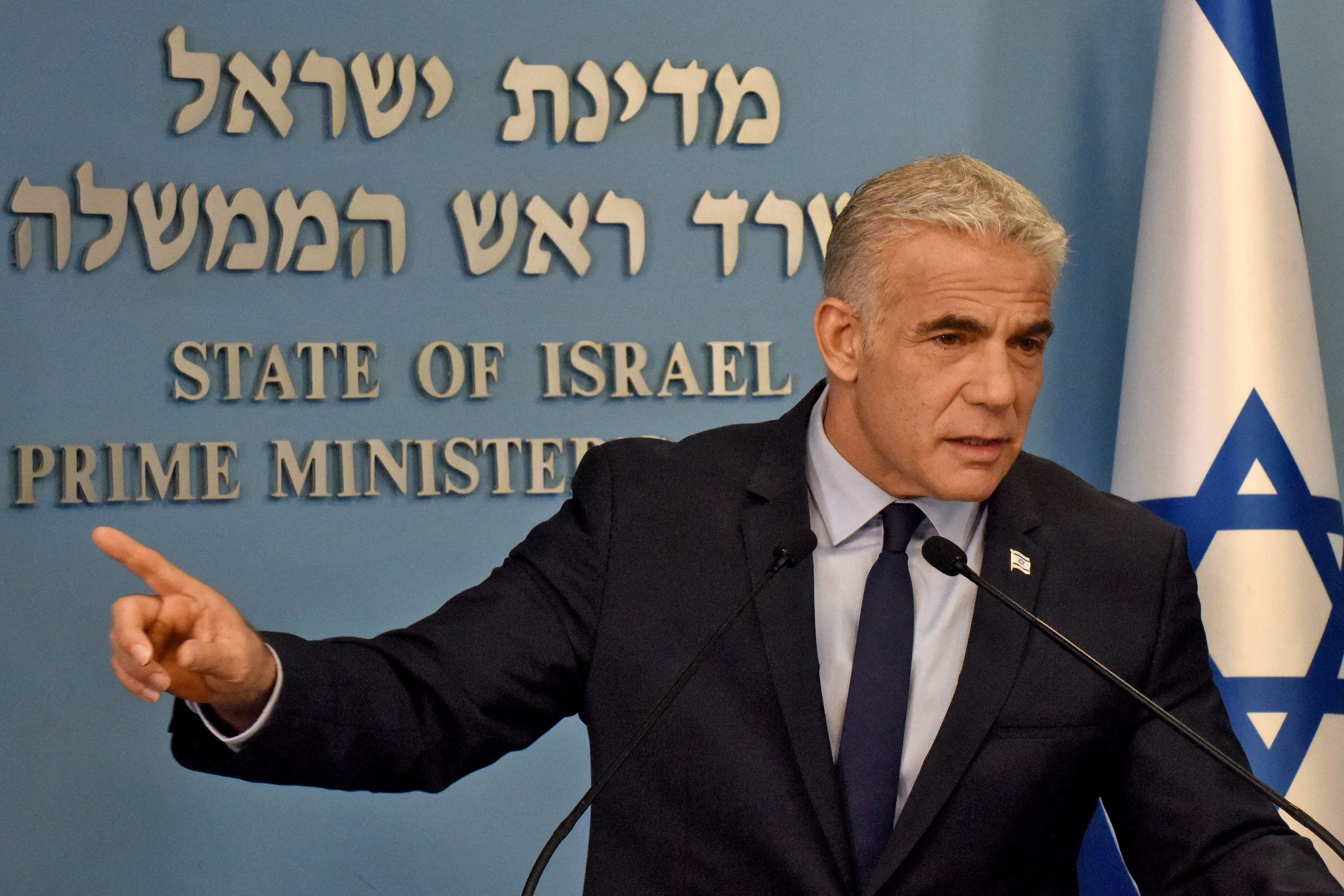 Lapid advierte a Biden que el nuevo acuerdo no evitará un Irán nuclear