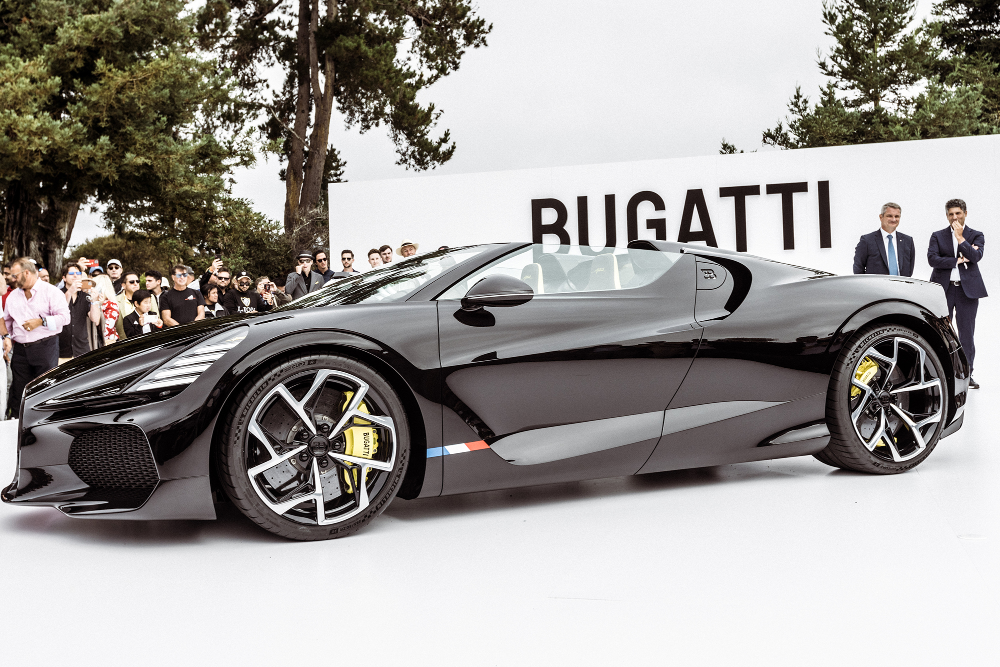 El Bugatti W16 Mistral es un roadster de 1.600 caballos de potencia