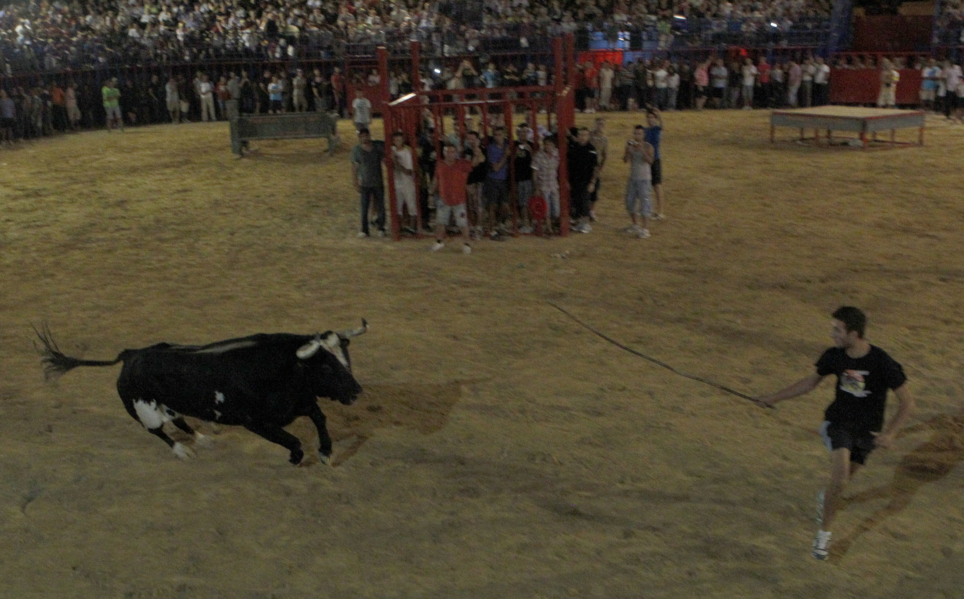 Un festejo taurino de los que se celebran en la Comunidad Valenciana.