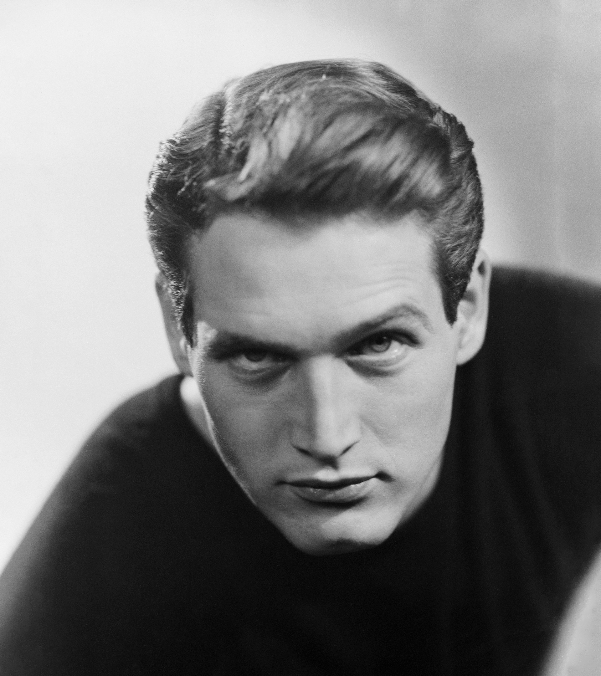 El actor Paul Newman, al inicio de su carrera.