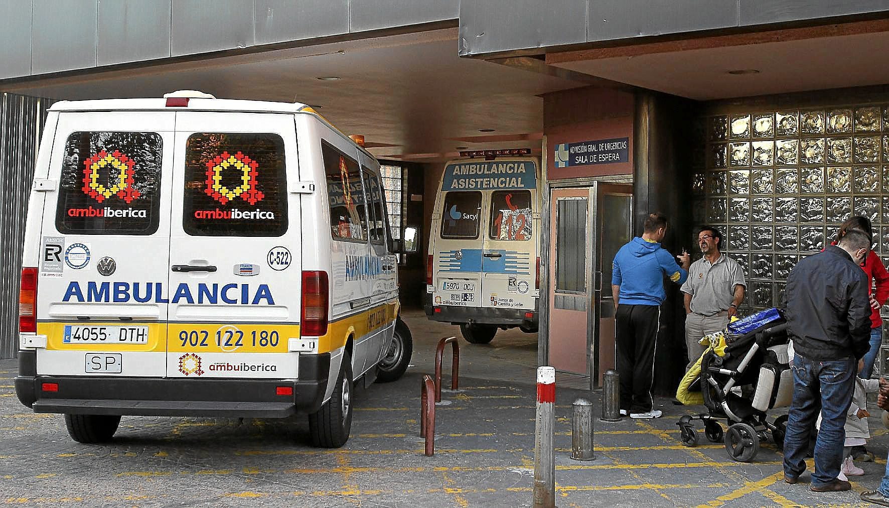 Una ambulancia de Castilla y León