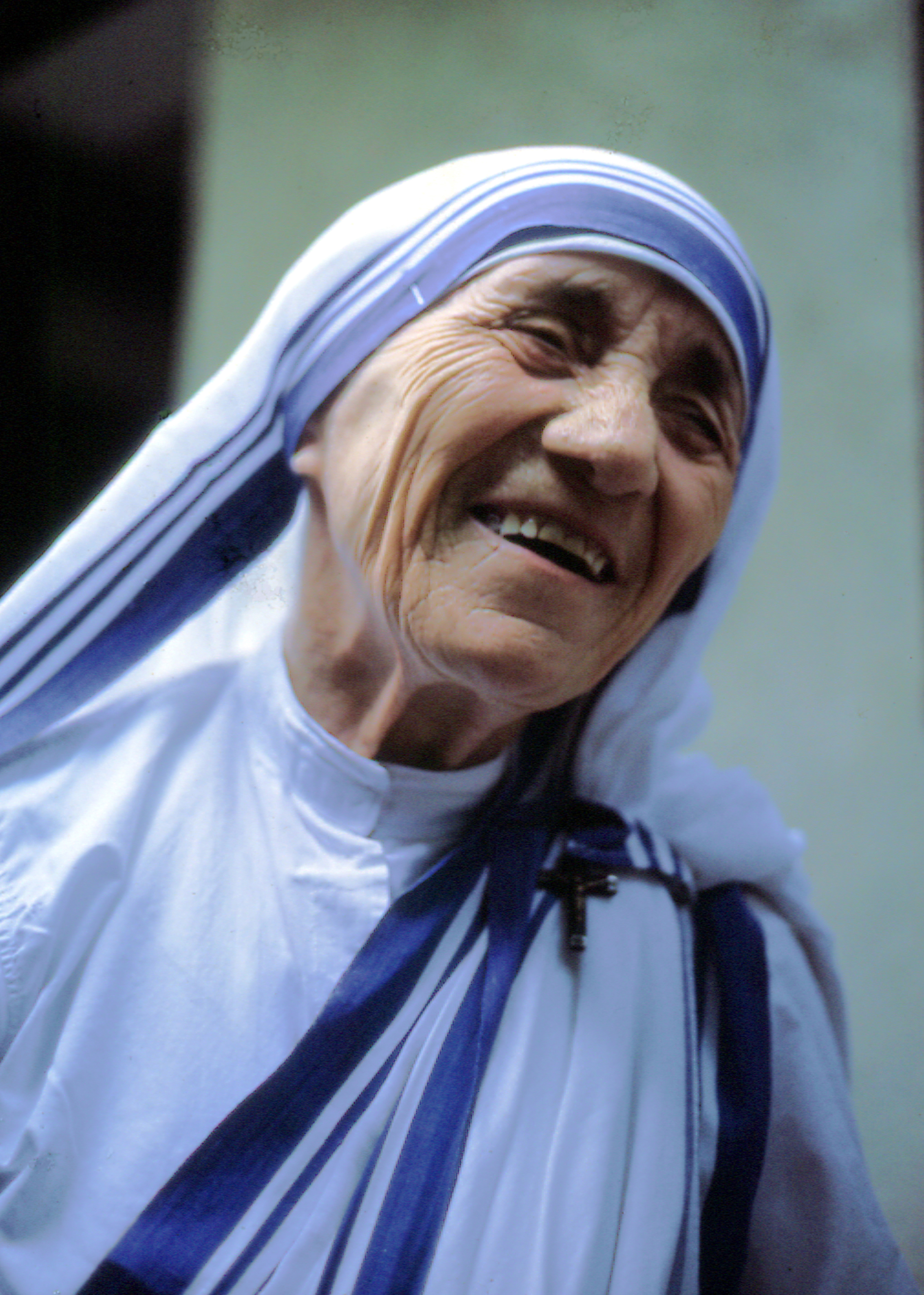 La madre Teresa de Calcuta.