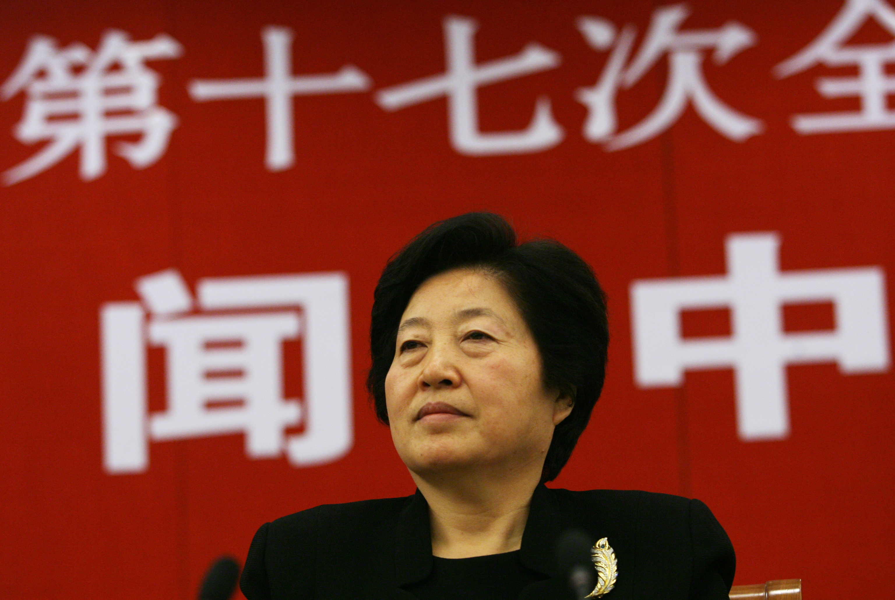 Sun Chunlan, viceprimera ministra china encargada de la implementacin de la poltica del 'Covid cero'.