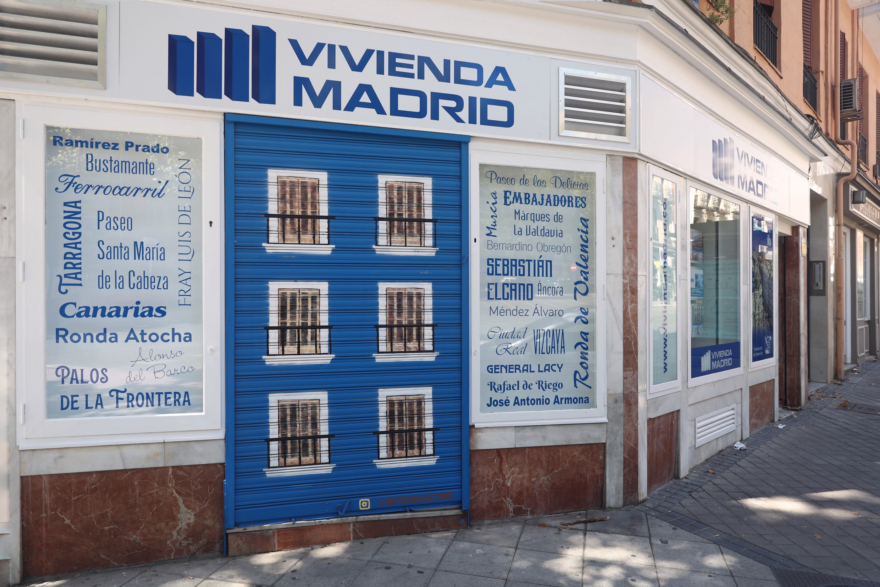 Oficina de vivienda en Madrid.