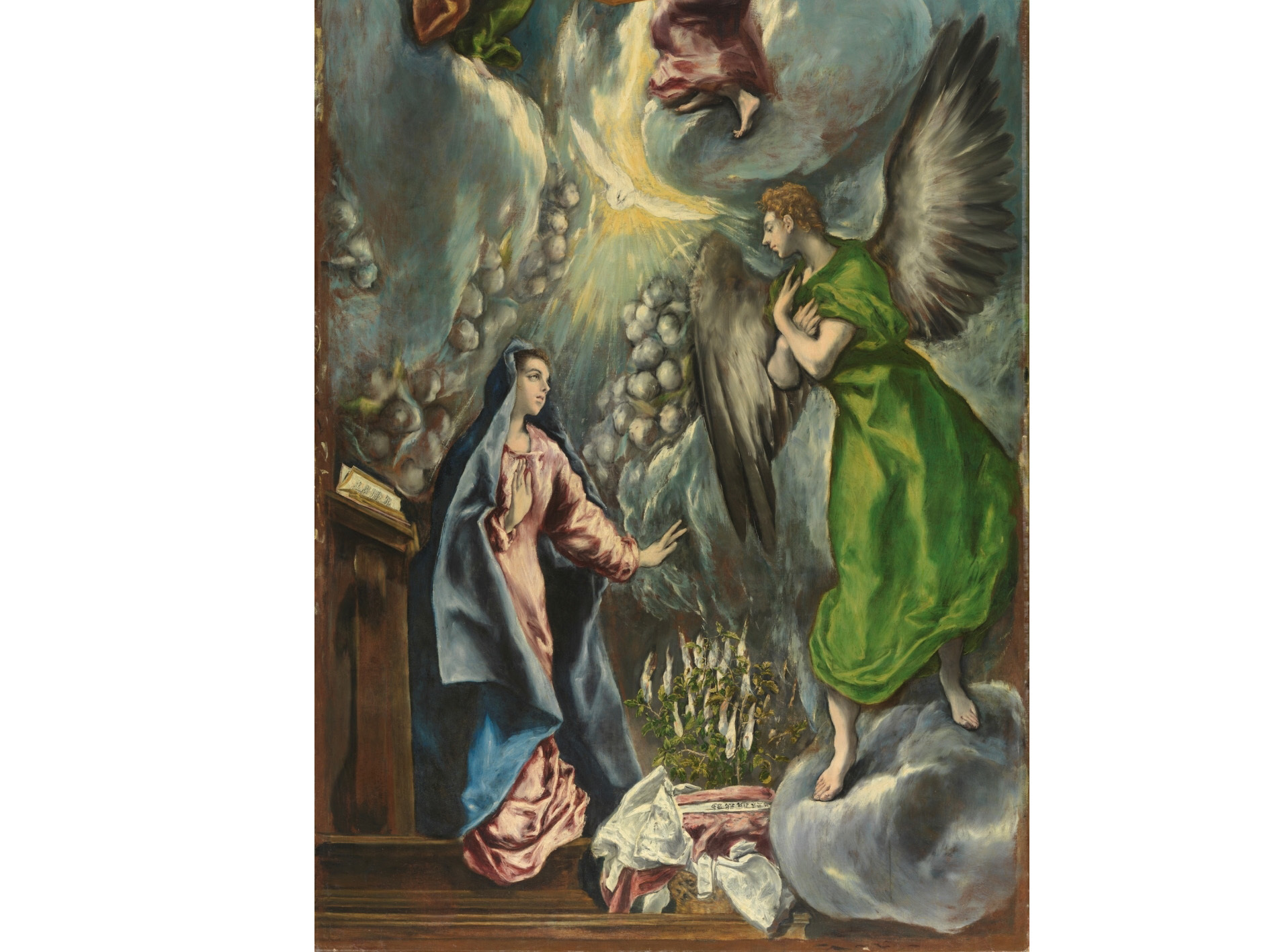 La Anunciacin de El Greco.