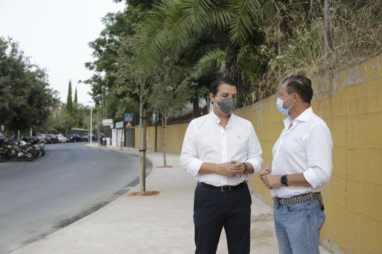 El alcalde de Crdoba, Jos Mara Bellido, junto al ex edil de Cs David Dorado en una imagen de archivo.