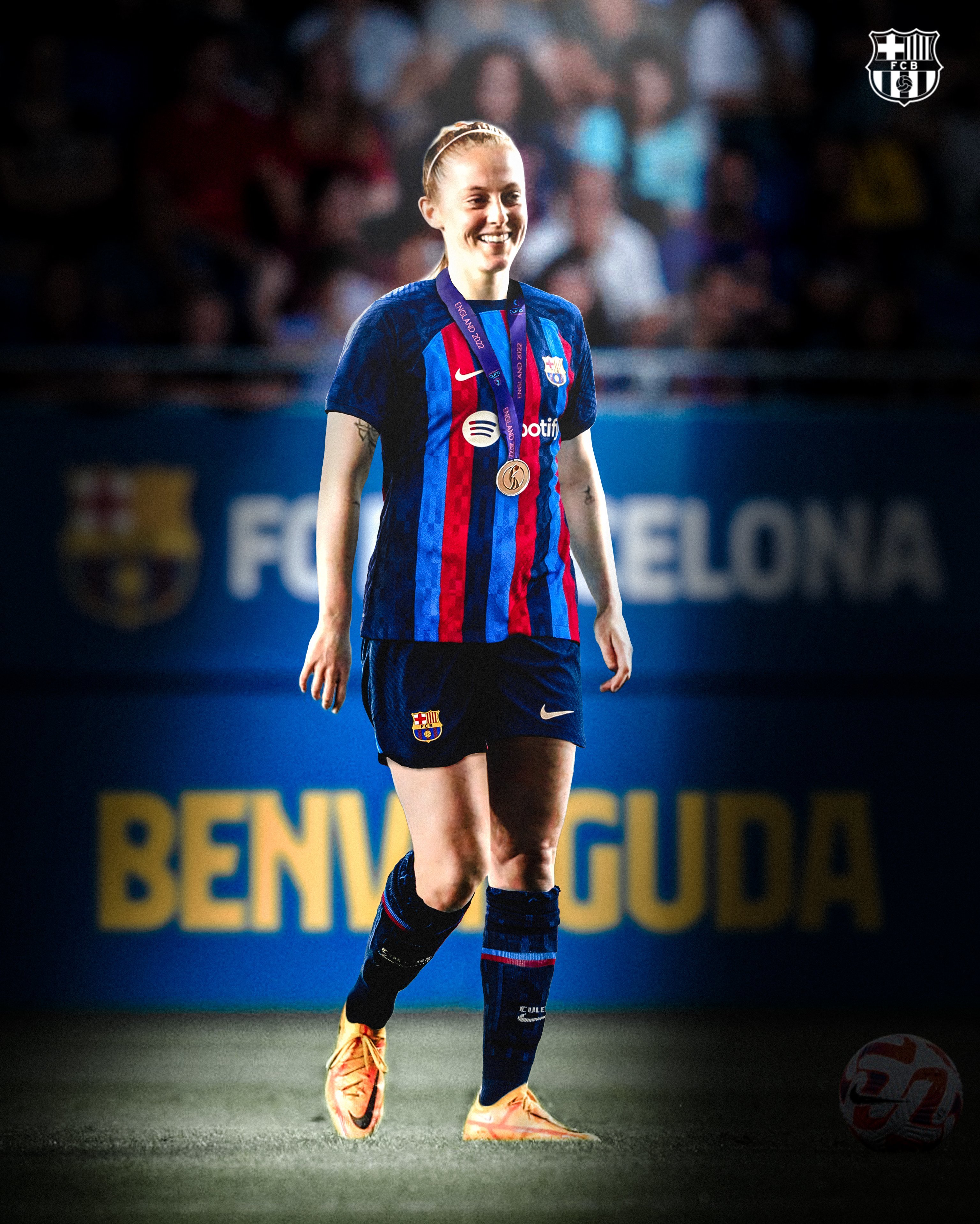 Keira Walsh, nuevo fichaje del F.C.Barcelona.