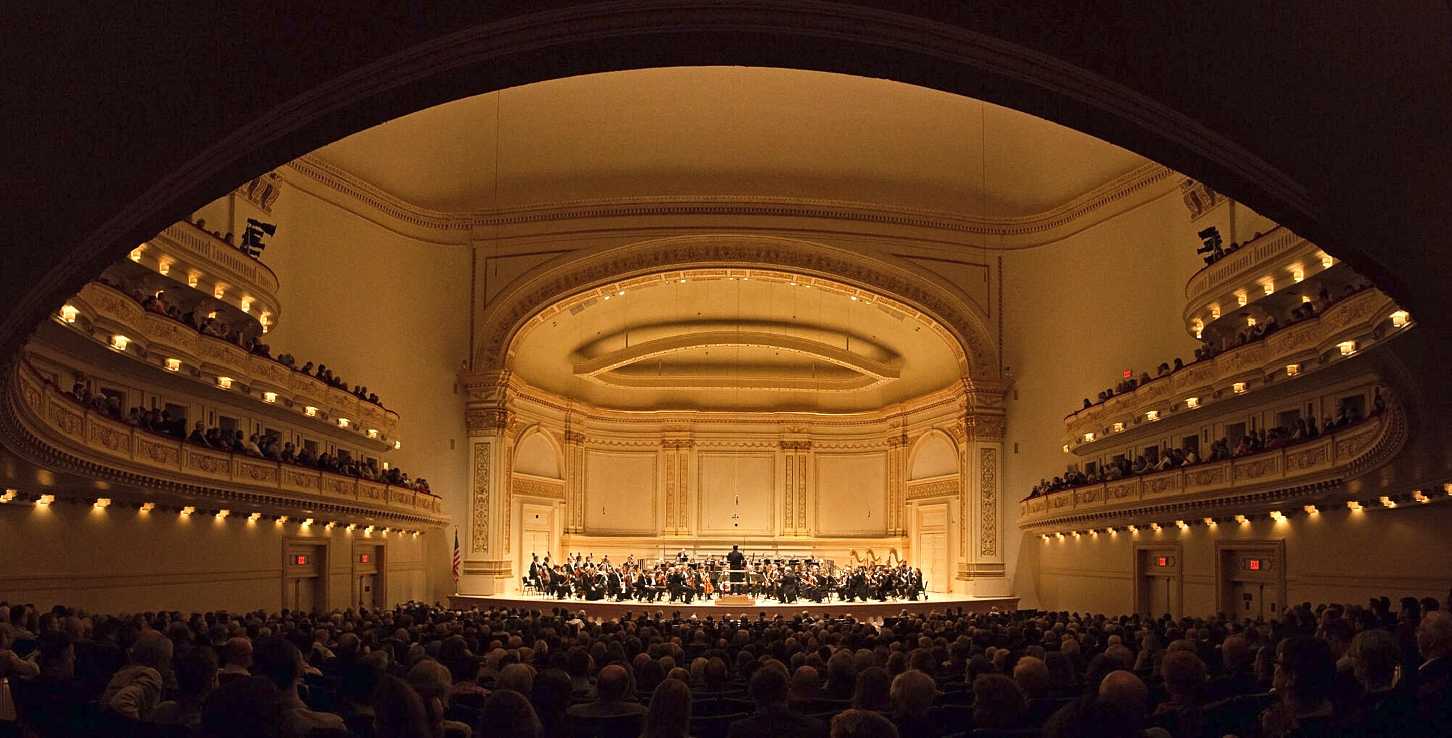 Lleno absoluto del Stern Auditorium/Perelman Stage, la sala grande del Carnegie Hall de Nueva York. reuters
