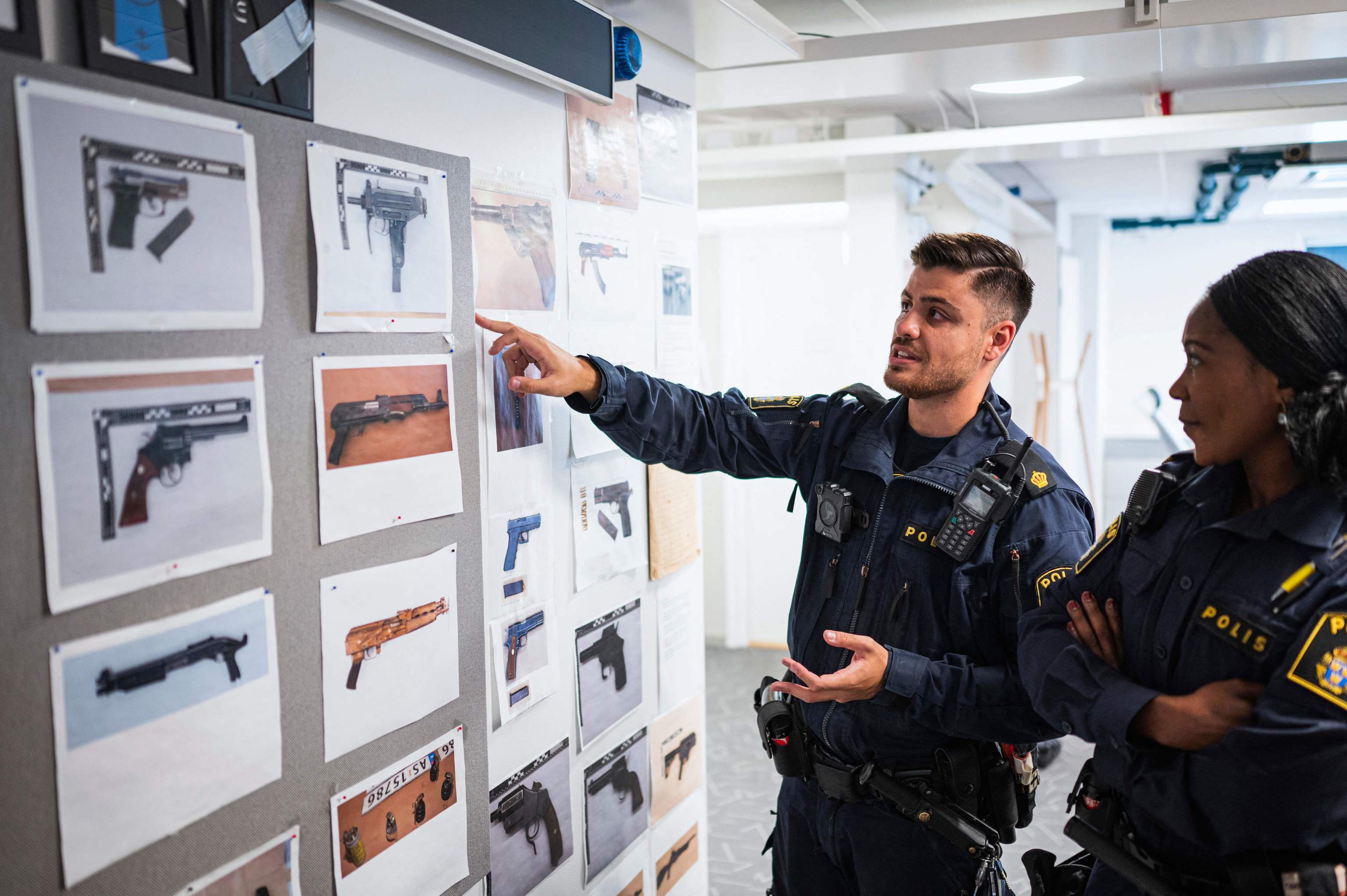 Suecia, el país europeo de las armas de fuego