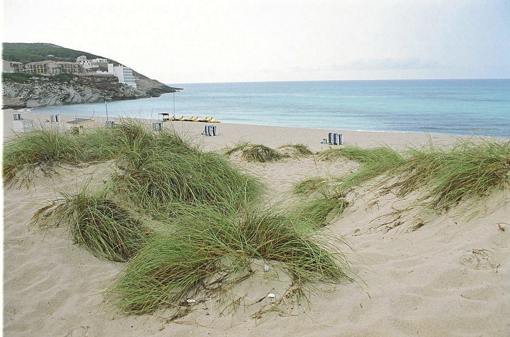 Playa de Cala Mesquida, al norte de Mallorca.