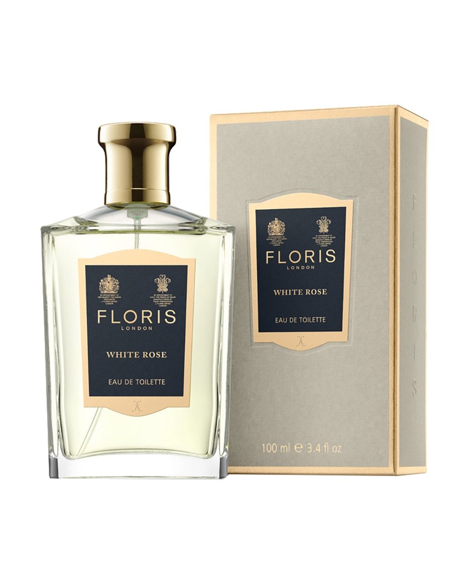 'White Rose', de Flores, quizs el perfume de Isabel II (80 euros aprox.).