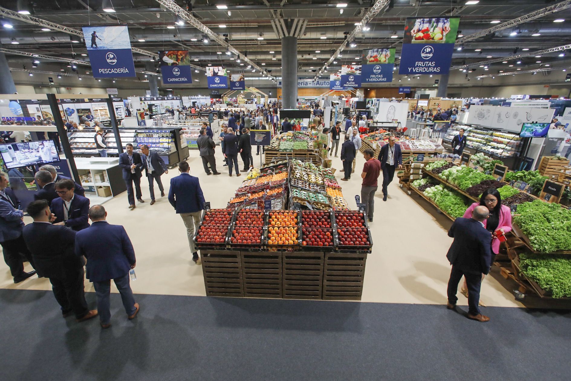 Imagen de un supermercado de la cadena Carrefour