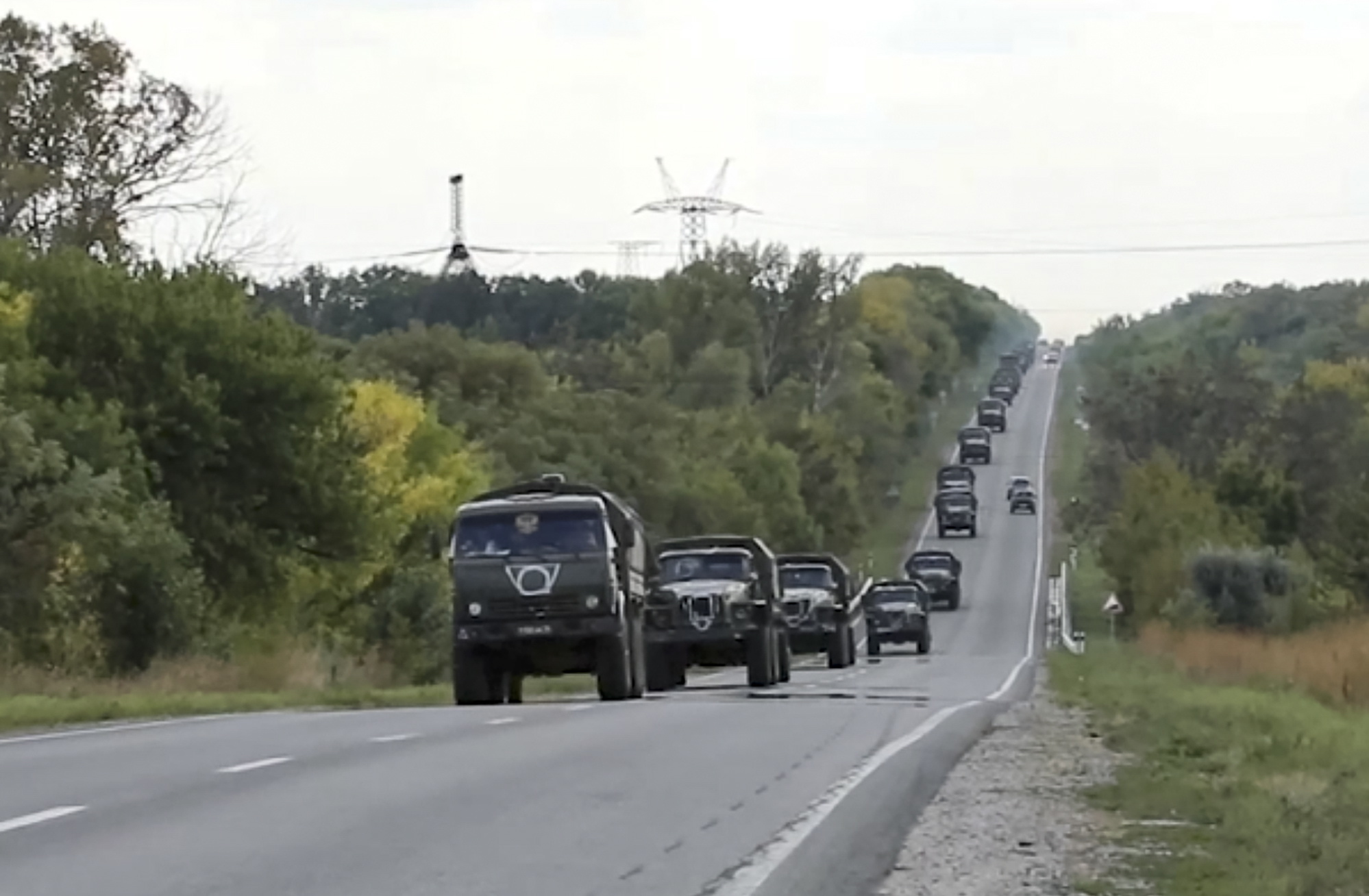 Movimientos de tropas rusas en el Donbs.