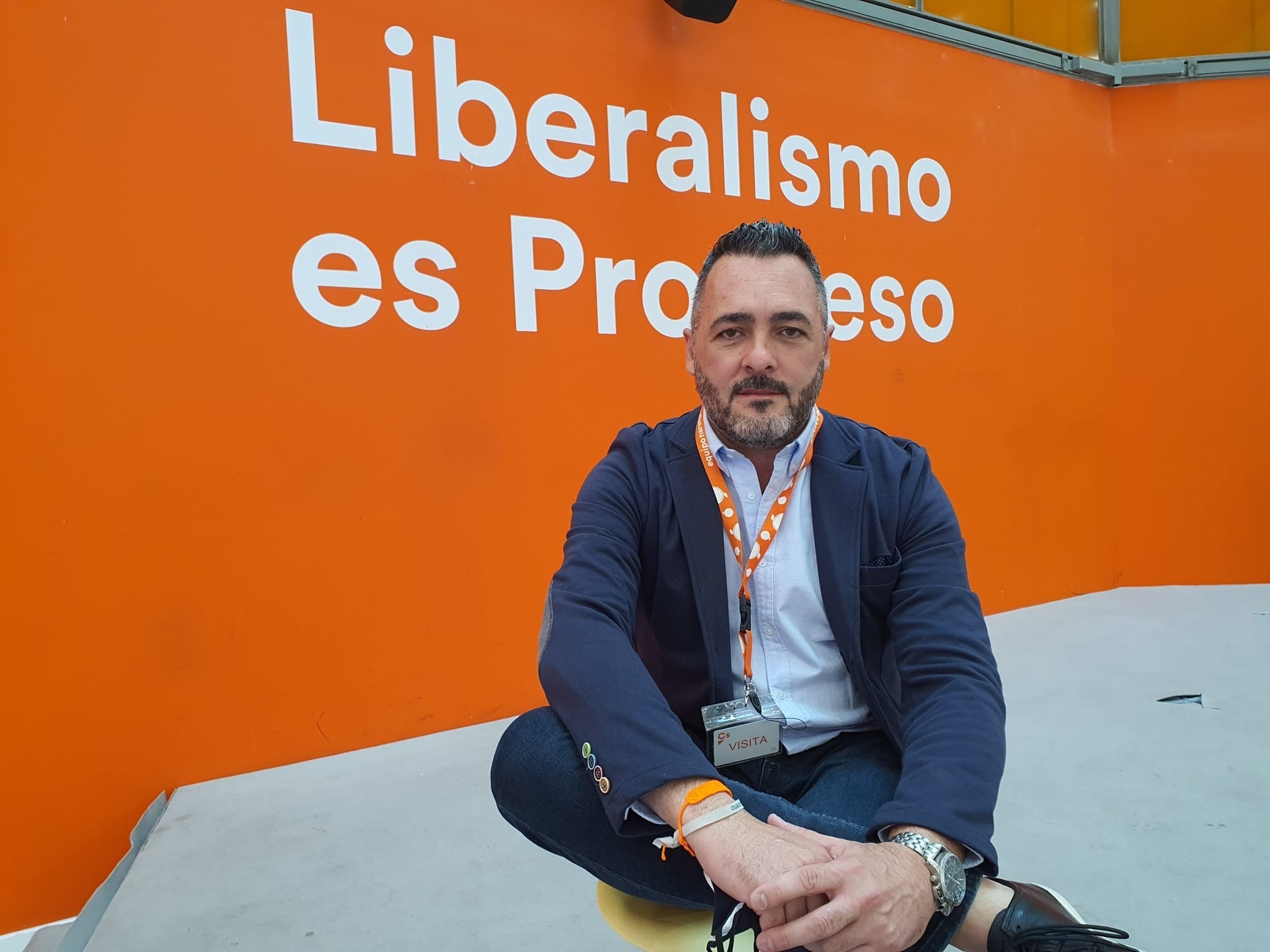 Andrés Reche, responsable de Organización de la gestora de Ciudadanos en Andalucía.