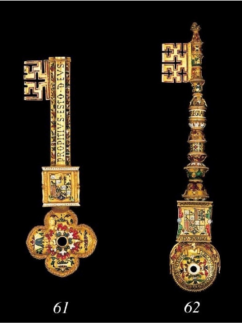 Las dos llaves, separadas tras más de 450 años juntas.