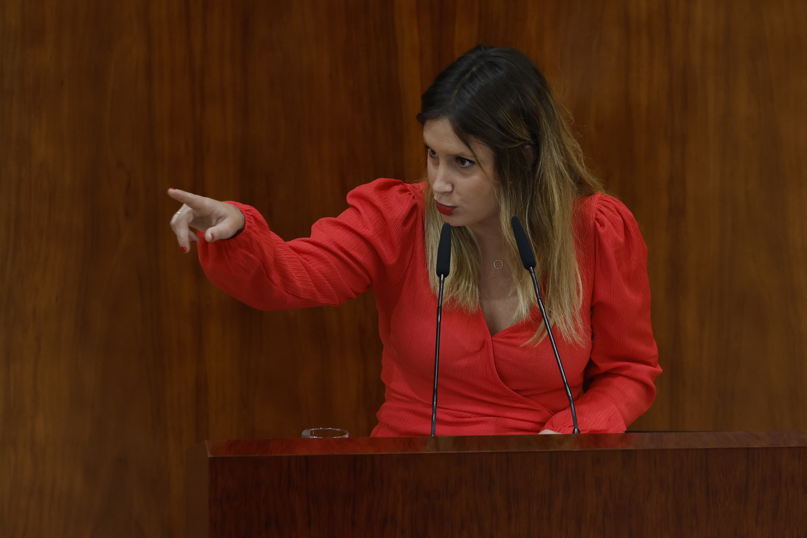 Alejandra Jacinto, de Podemos.