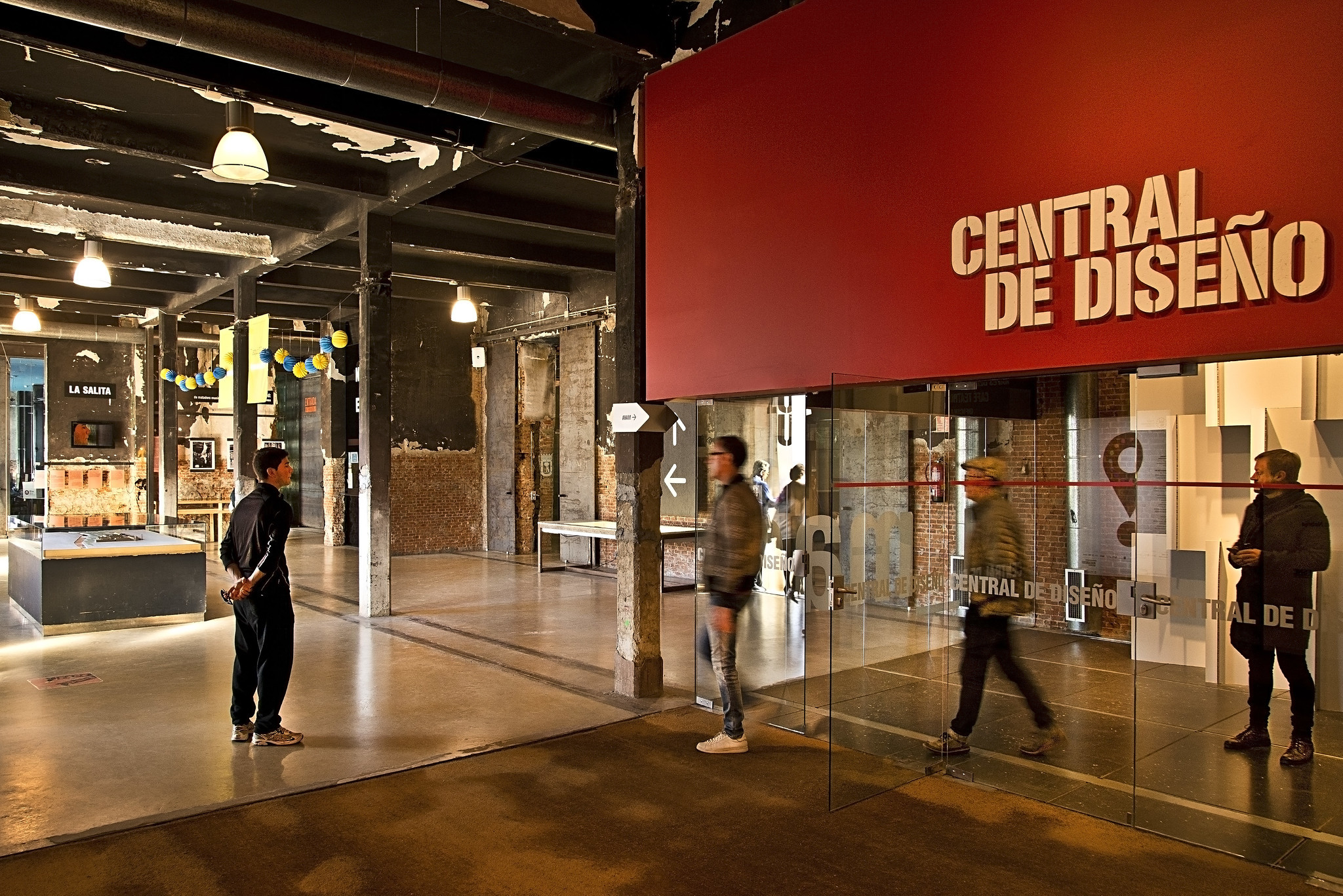 Una de las instalaciones del centro cultural Matadero.