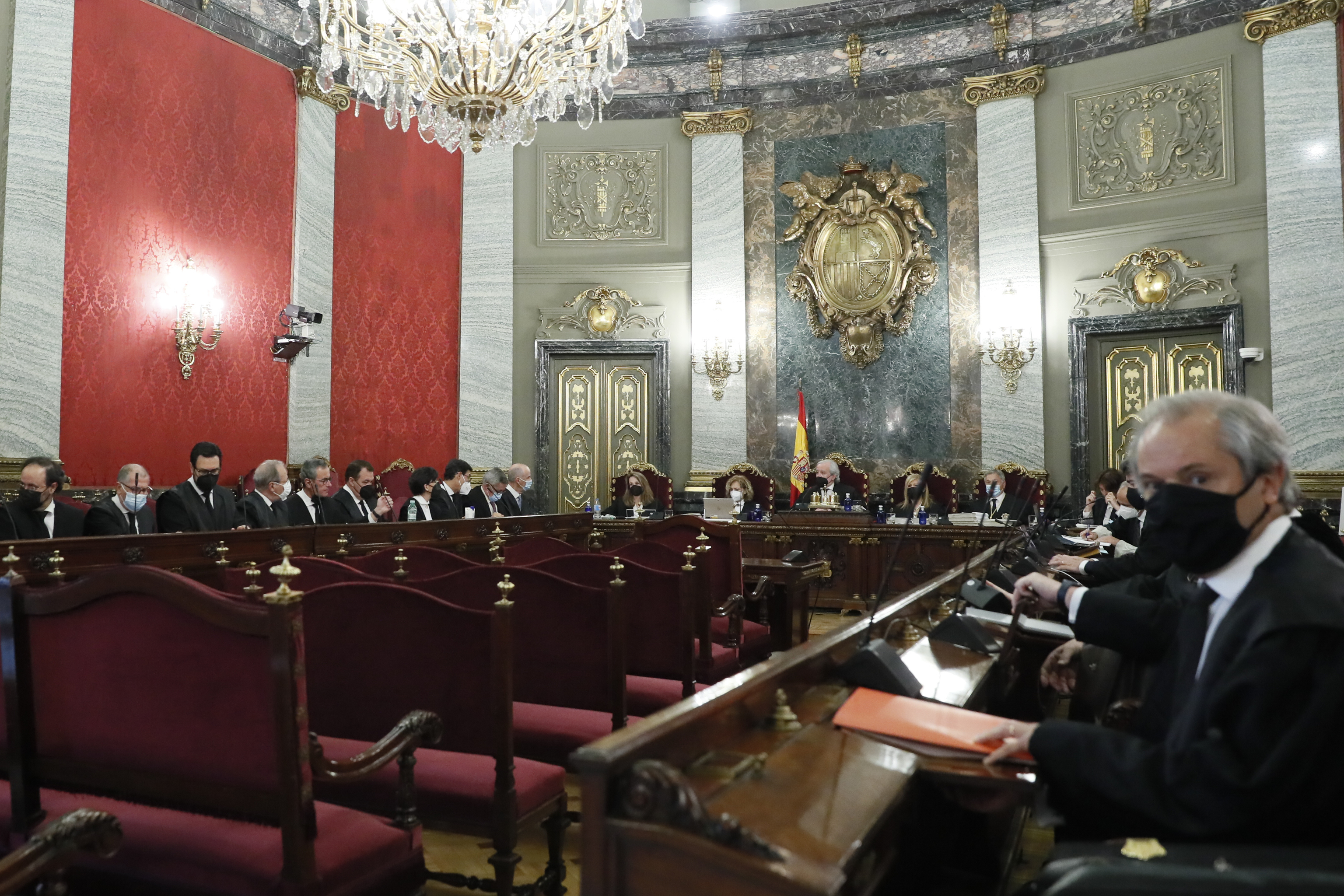 sala del Tribunal Supremo de Madrid, donde tuvo lugar