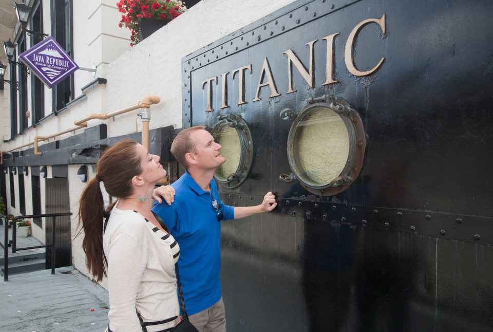 Las referencias al 'Titanic' se repiten por todo Cobh.