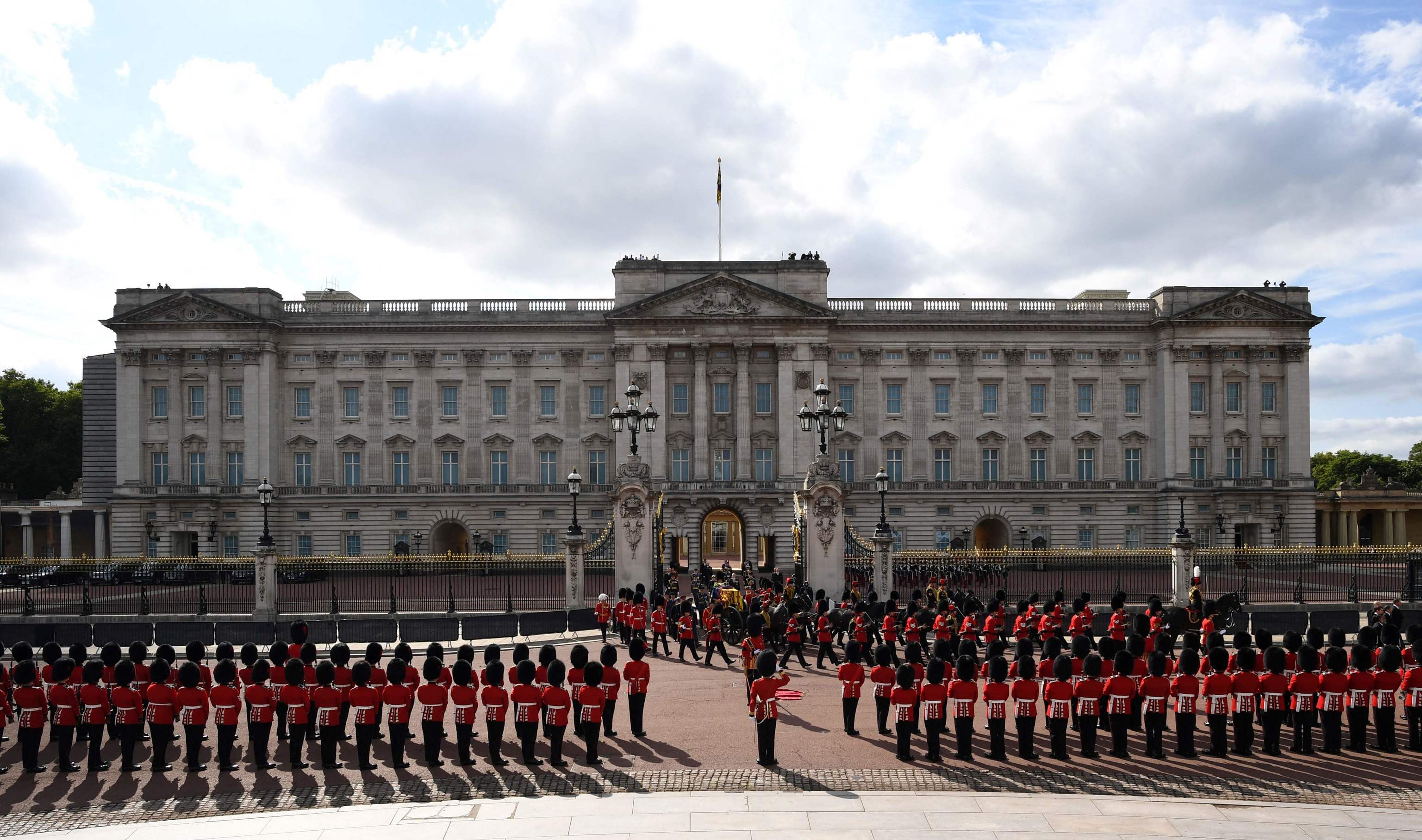 El palacio de Buckingham, en Londres.