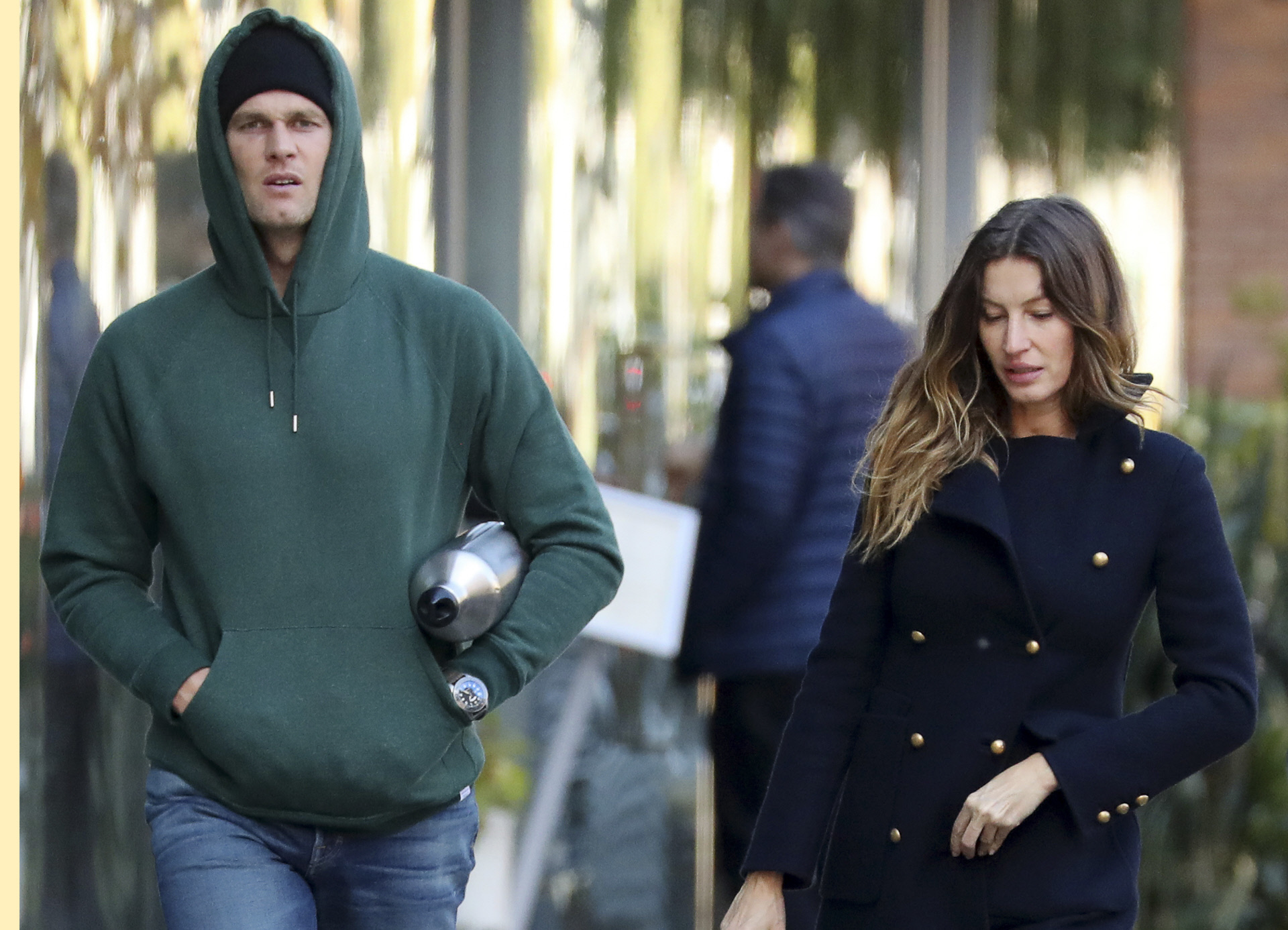 Gisele Bndchen y Tom Brady, en una imagen de 2019.