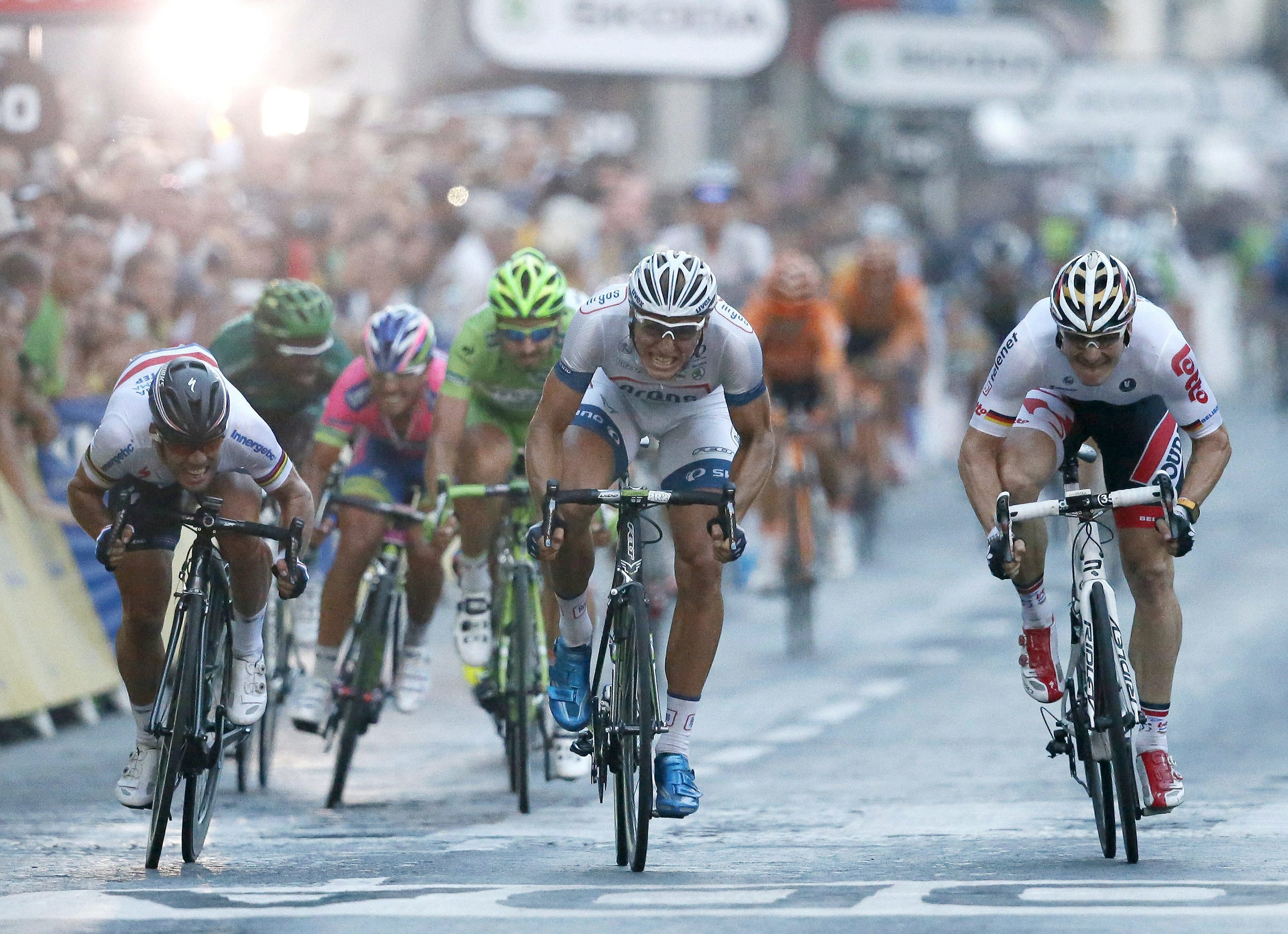 Ciclistas durante el Tour de Francia, en una imagen de archivo.