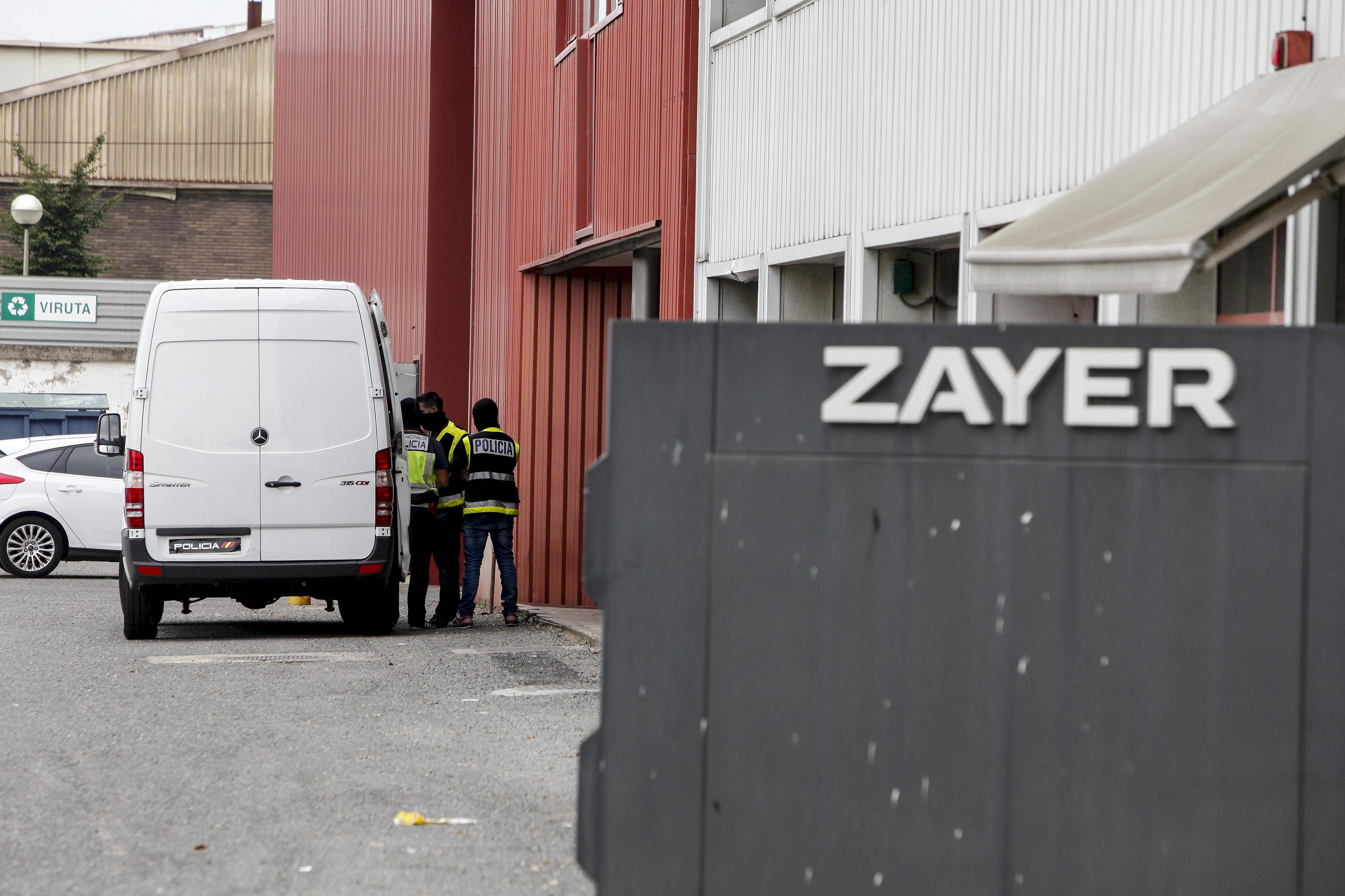 Instalaciones de la empresa de maquinaria Zayer en el polgono industrial de Gamarra en Vitoria.