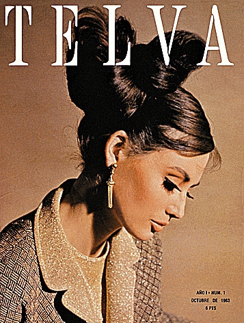 La primera portada de Telva, en 1963.