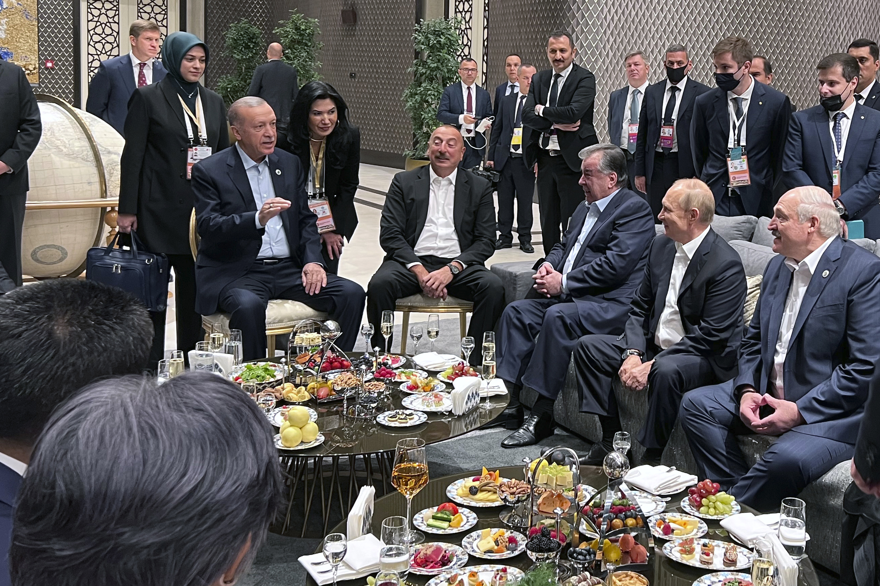 Cumbre de Samarcanda, donde estuvieron Erdogan o Putin.