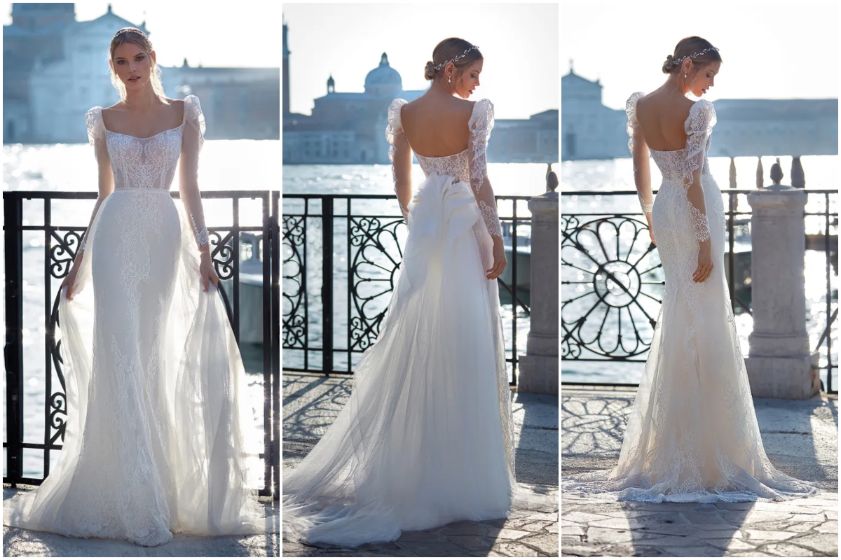 Vestidos de novia de dos piezas para ser la más original | Moda