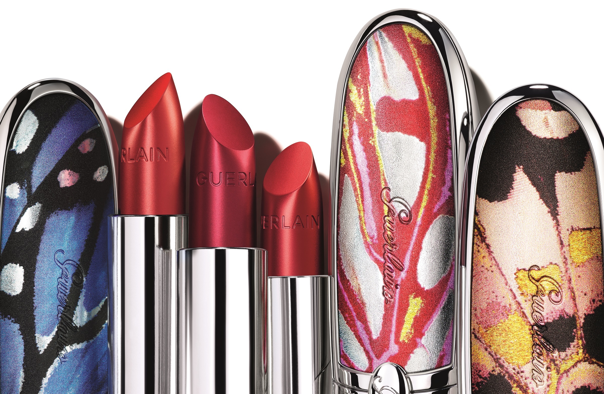 La coleccin de barras de labios rojos creadas por Violette para Guerlain, Rouge G Luxurios Velvet Metals, con carcasas intercambiables y personalizables (desde 22 euros).