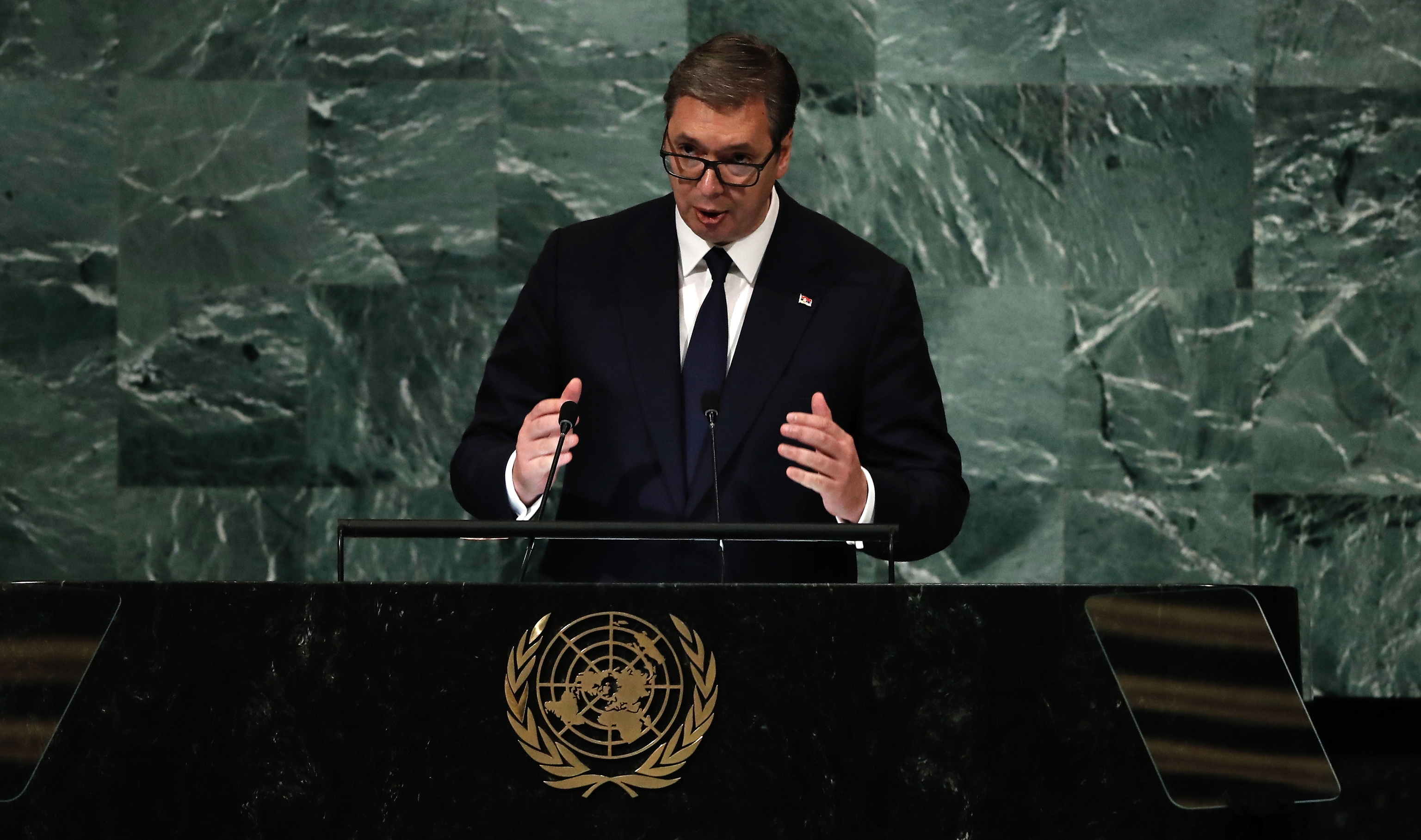Vucic ante la ONU: «Serbia no ha puesto un pie en el territorio de nadie, pero eso no impidió que la OTAN lo atacara»