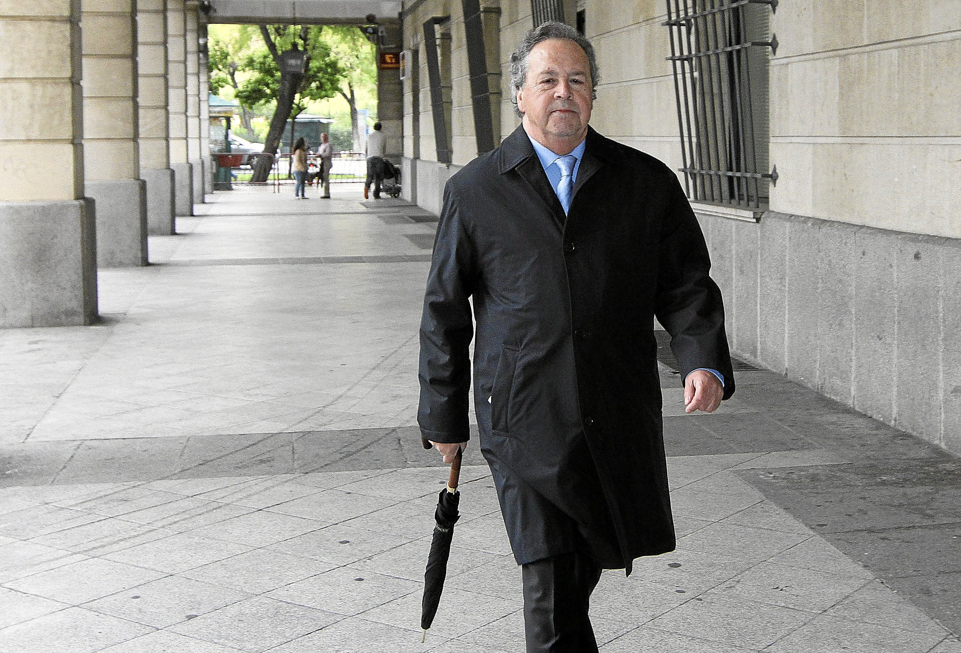 El ex presidente de Inveraria, Toms Prez-Sauquillo, en los juzgados de Sevilla en una imagen de archivo.