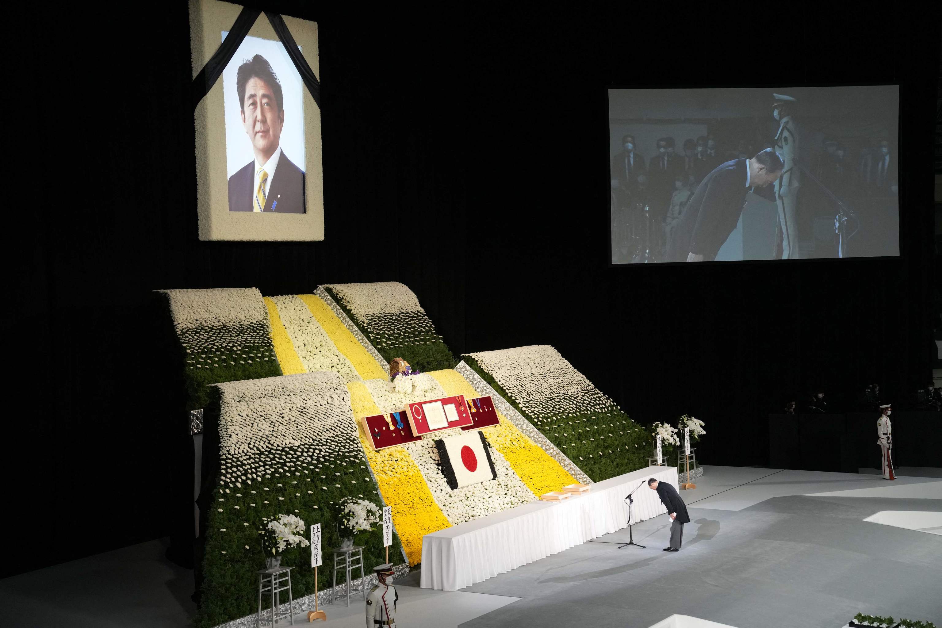 Funeral de Shinzo Abe en Tokio.