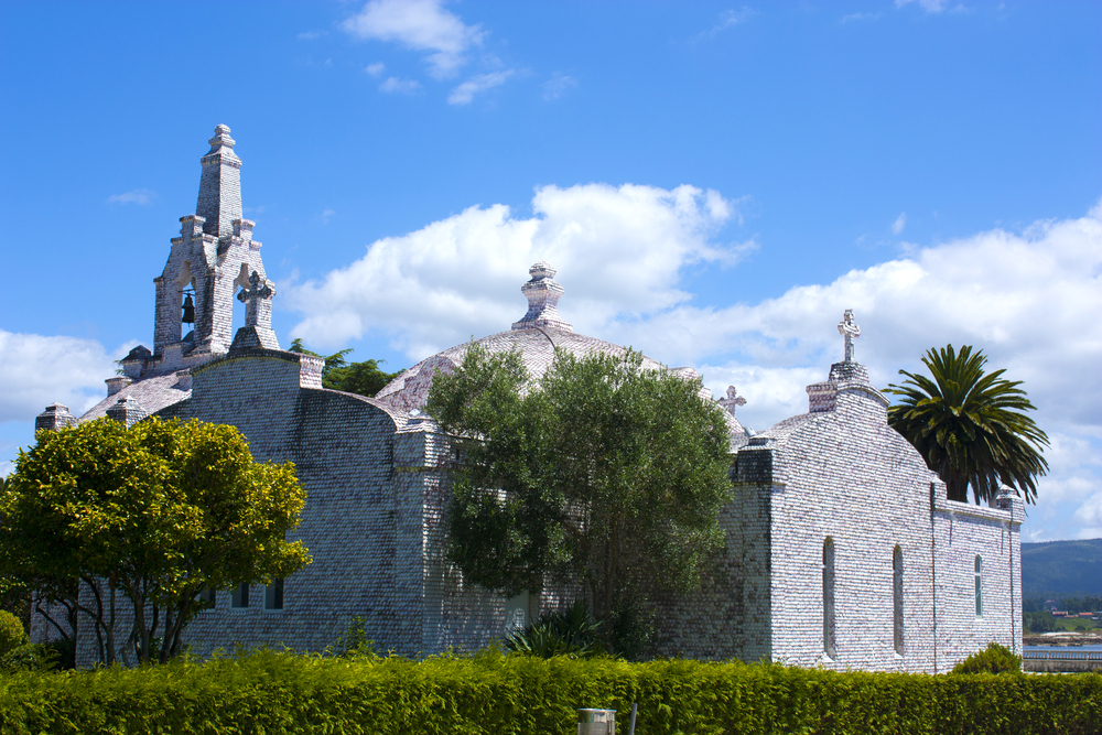 Ermita de San Caralampio en La Toja.