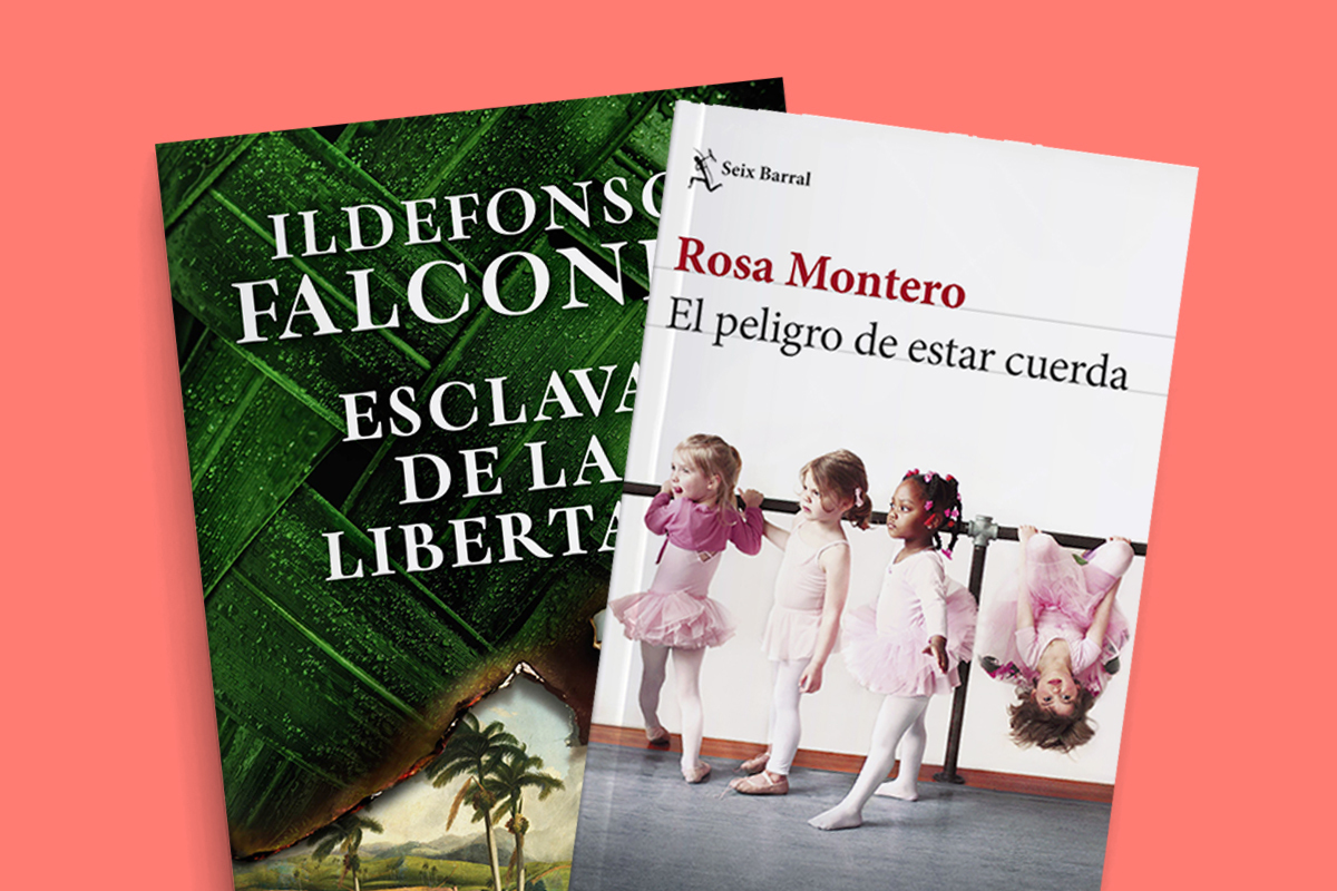 Los libros de Ildefonso Falcones y Rosa Montero, los más vendidos