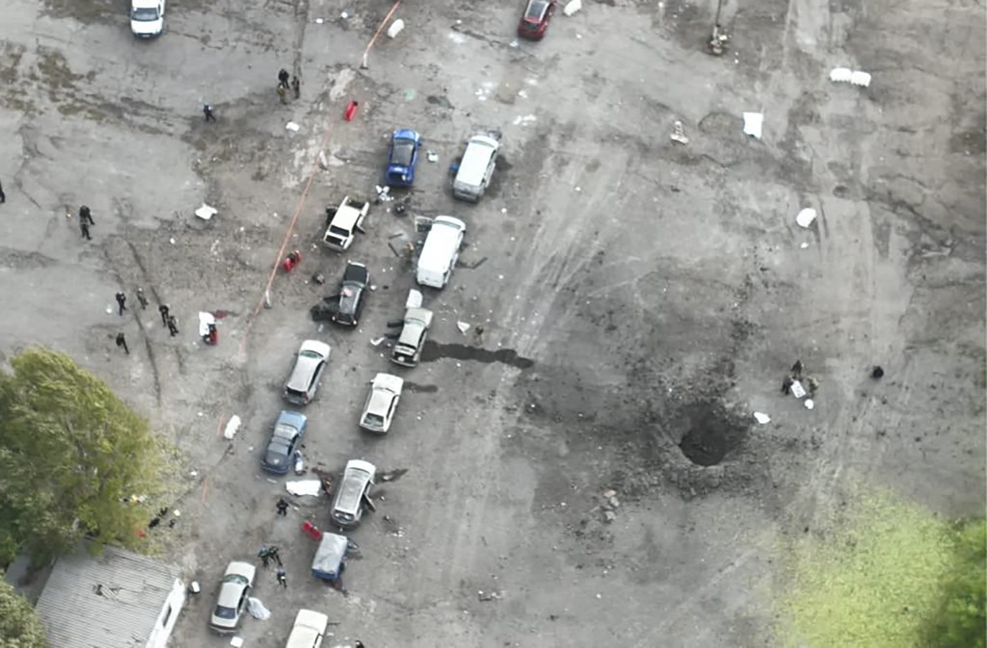 Al menos 25 muertos en un ataque contra un convoy humanitario en Zaporiyia