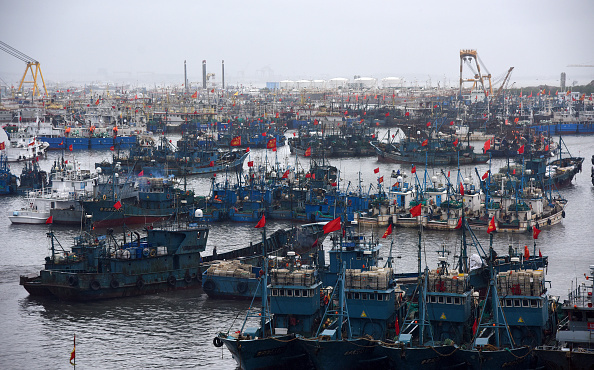 Unos 3.000 barcos chinos para la flota pesquera más grande del mundo que, según Leonardo Dicaprio, es una amenaza para los océanos