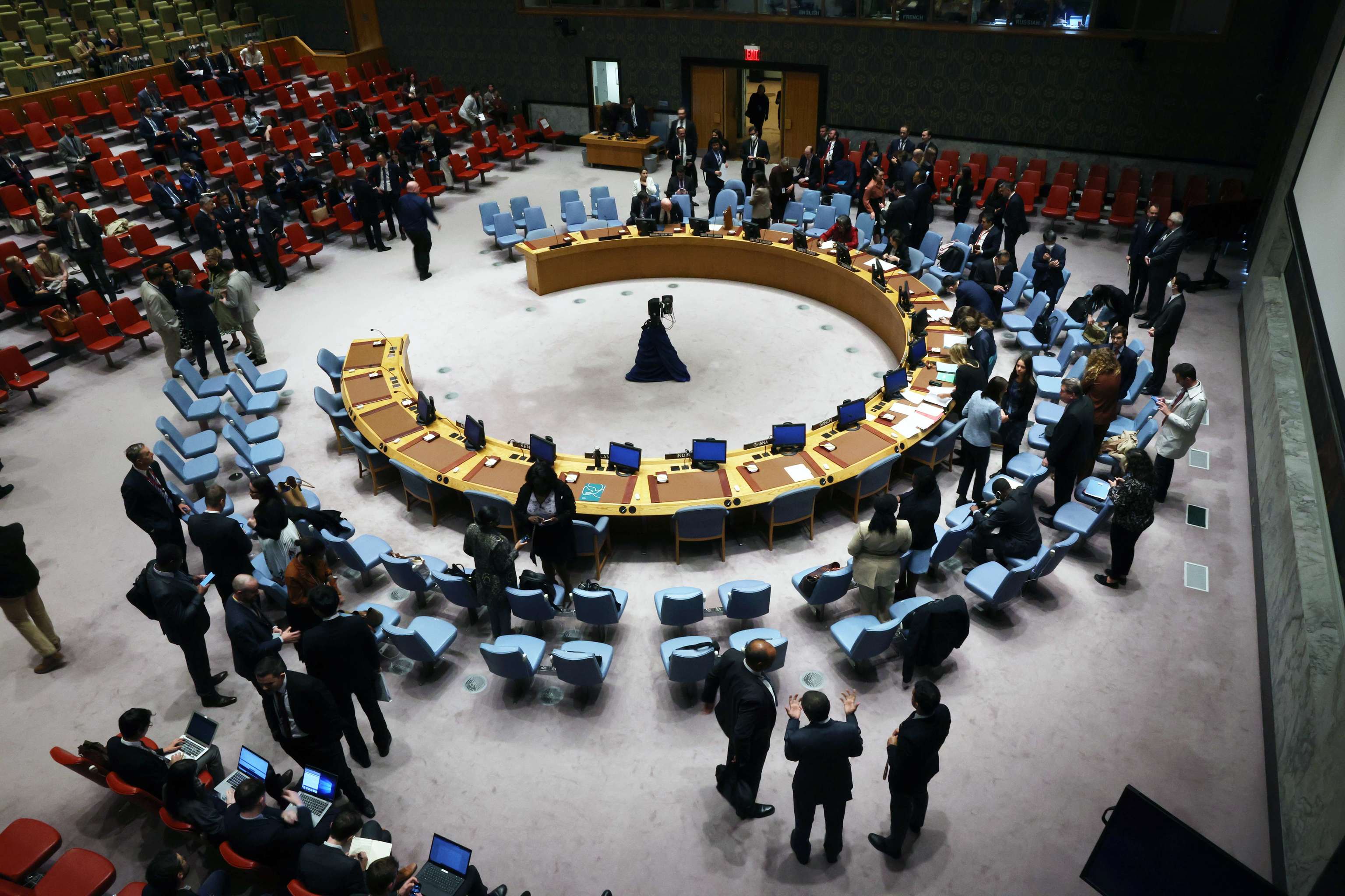 El Consejo de Seguridad de la ONU celebra una reunión sobre la situación en Ucrania.