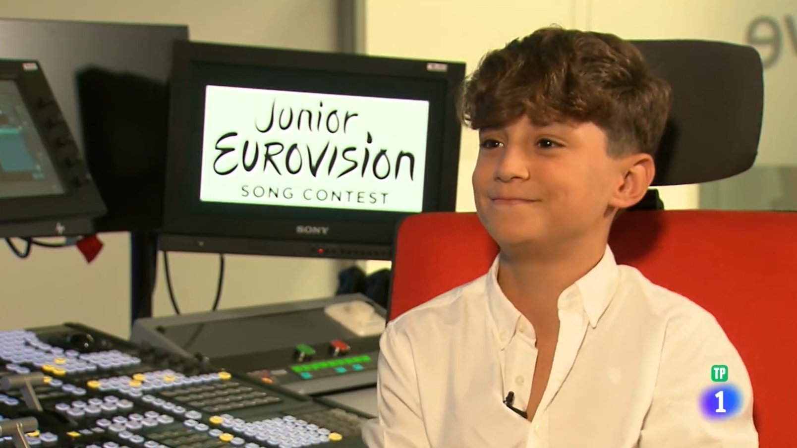 Carlos Hijes, representante de España en Eurovisión Junior.