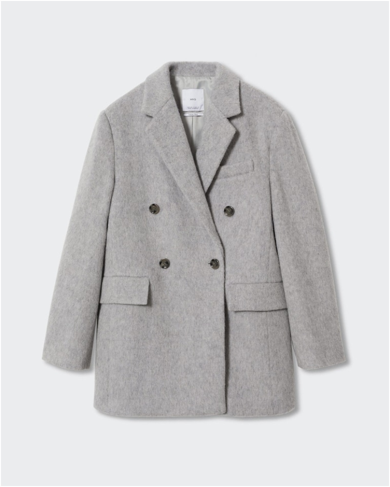 ALT: El pantaln cargo de Zara con chaqueta de lana de Mango es el mejor tndem del otoo