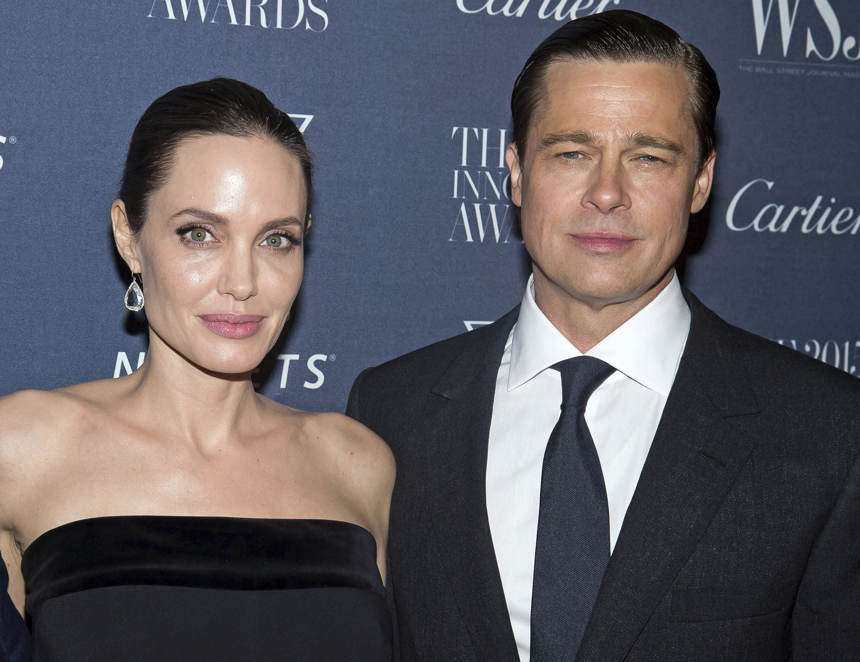 Angelina Jolie y Brad Pitt en una imagen de 2015