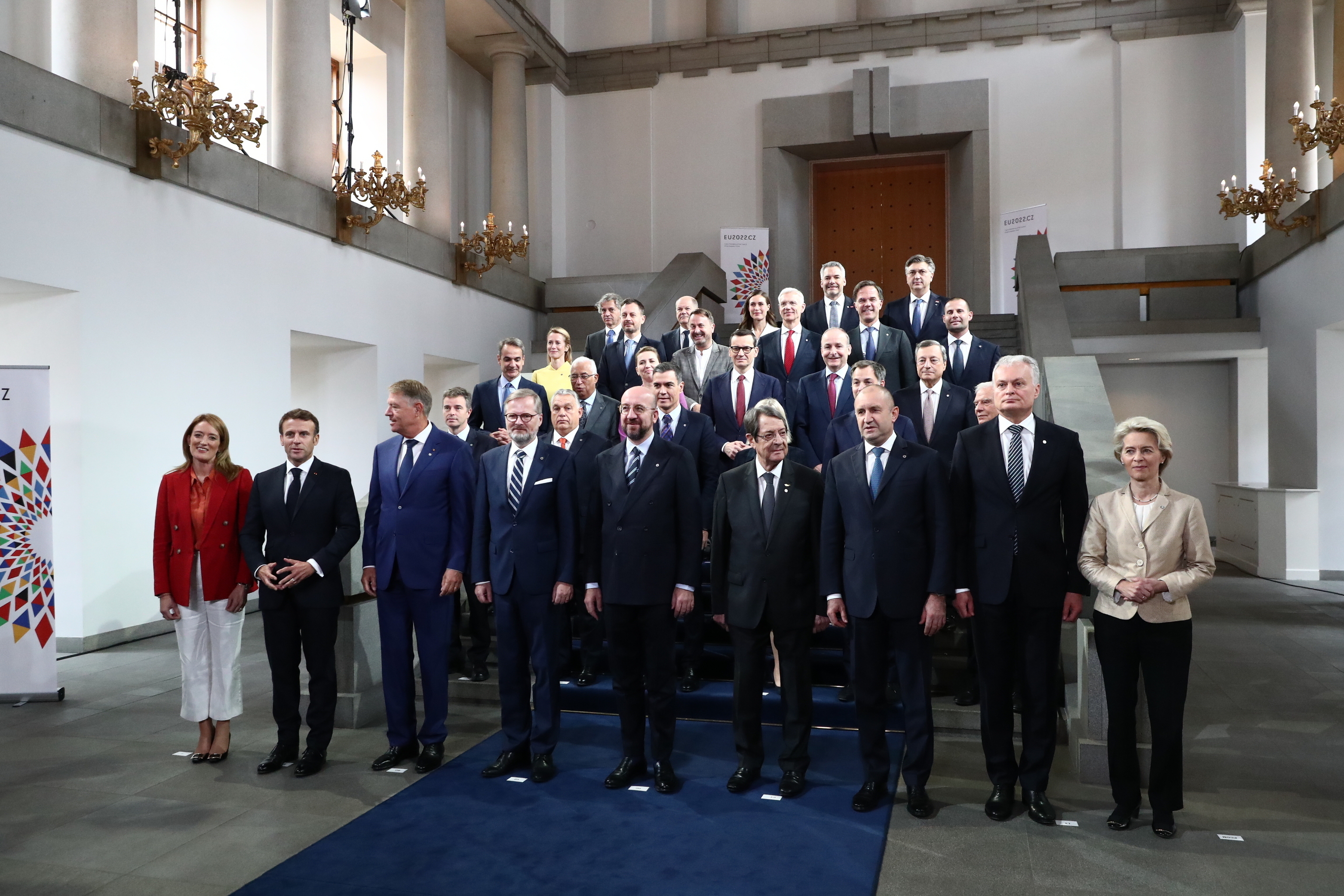 Reunión informal de jefes de Estado en Praga este viernes