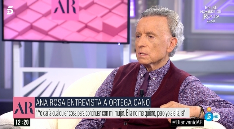 Ortega Cano, en El programa de Ana Rosa.