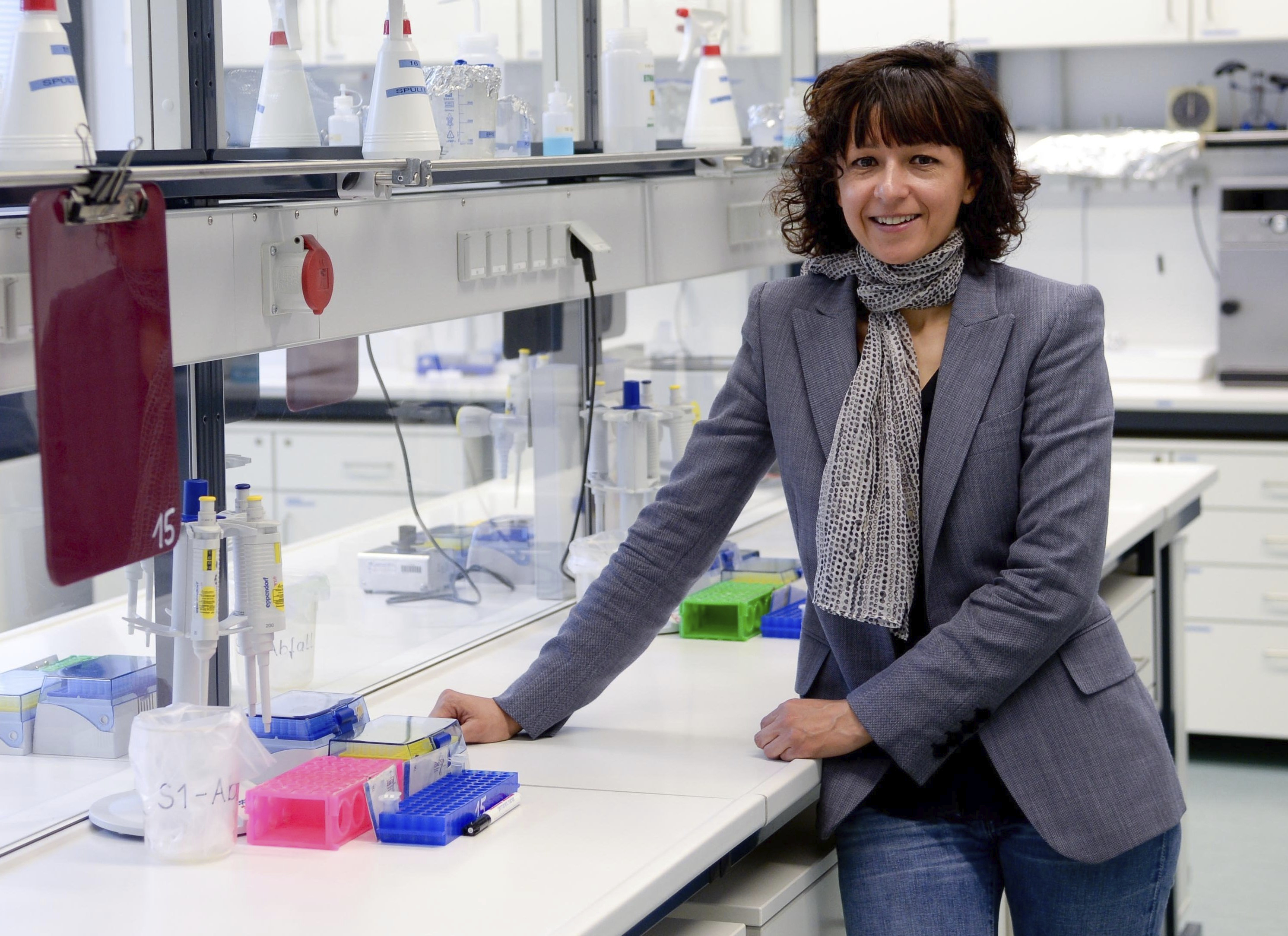 ALT: Emmanuelle Charpentier, Nobel de Qumica en 2020.